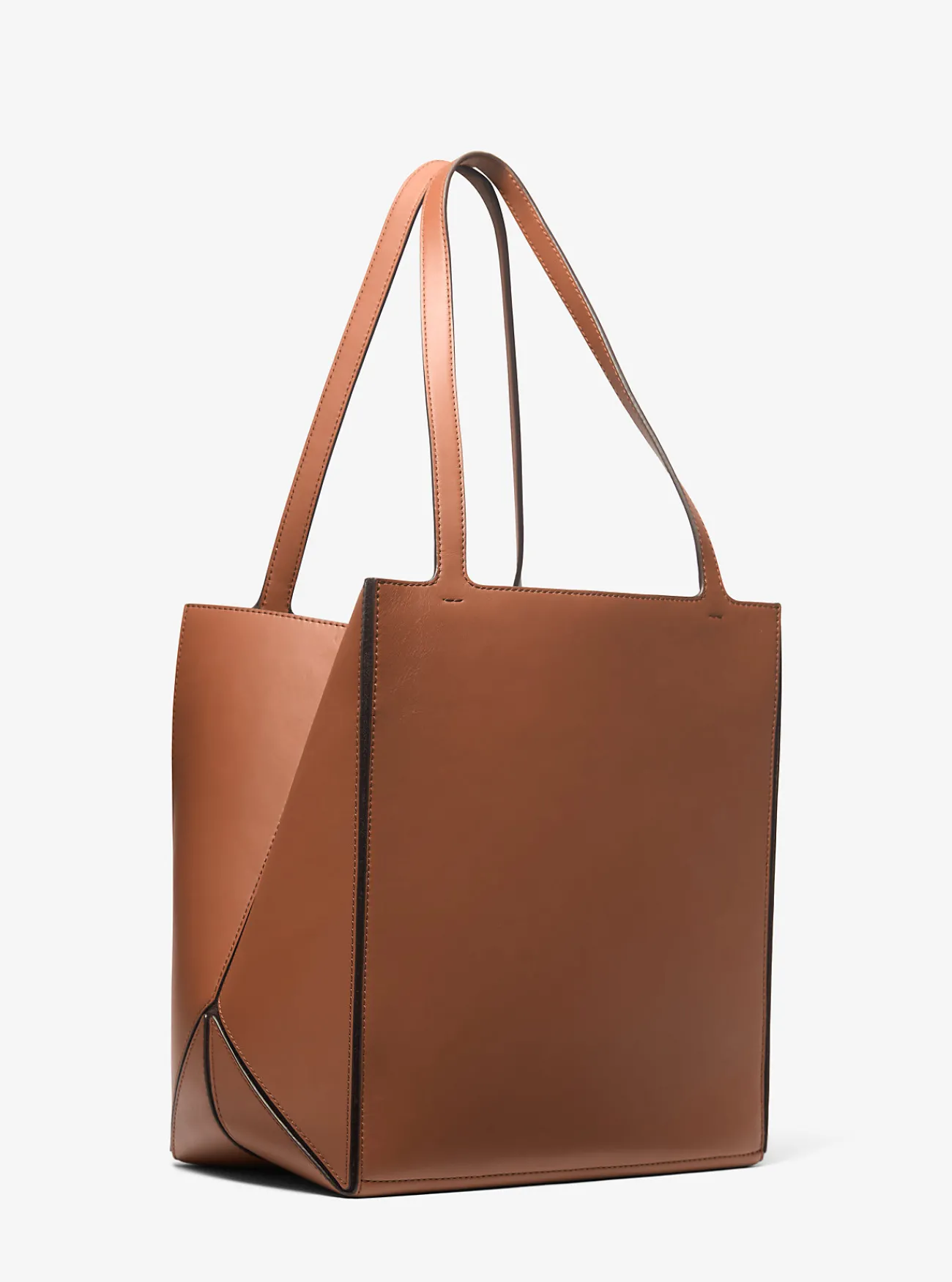 Michael Kors Draagtas Jordi van leer, groot LUGGAGE New