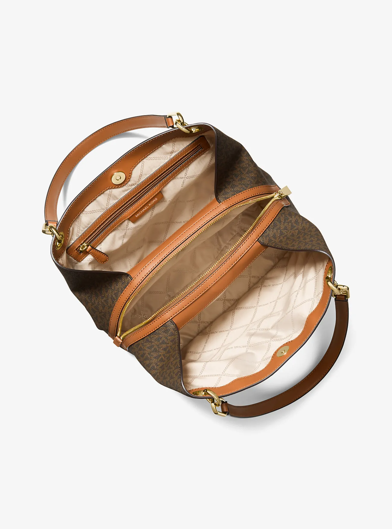 Michael Kors Draagtas Kensington met kenmerkend logo, groot Fashion