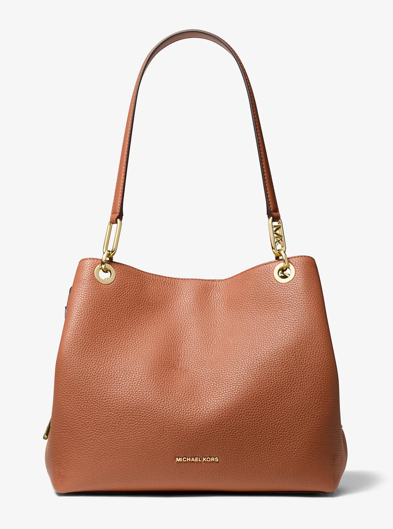 Michael Kors Draagtas Kensington van getrommeld leer, groot LUGGAGE Clearance