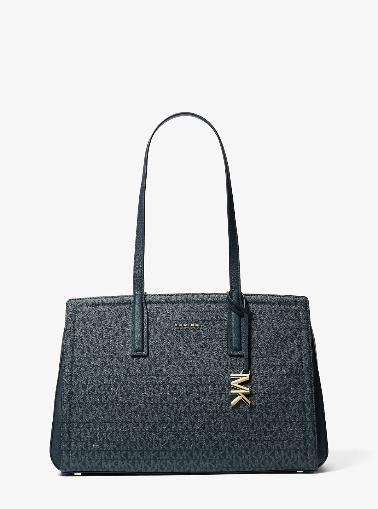 Michael Kors Draagtas Laila met kenmerkend logo, middelgroot Clearance