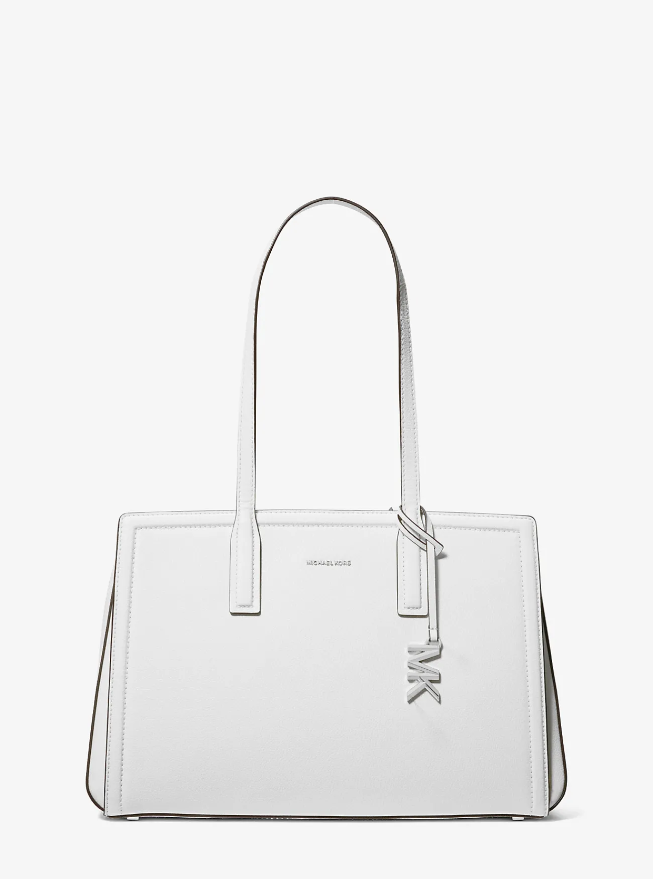 Michael Kors Draagtas Laila van getrommeld leer, middelgroot New