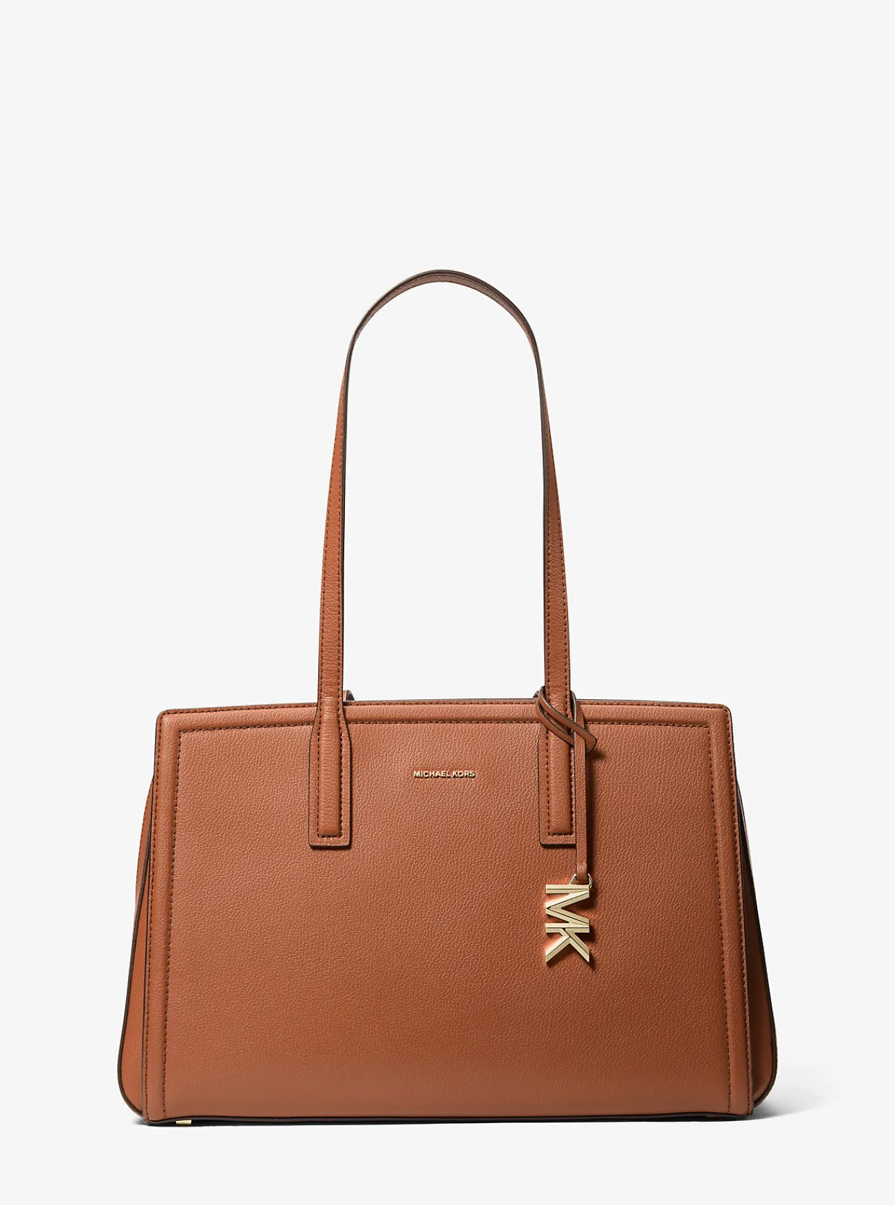 Michael Kors Draagtas Laila van leer, middelgroot LUGGAGE Fashion