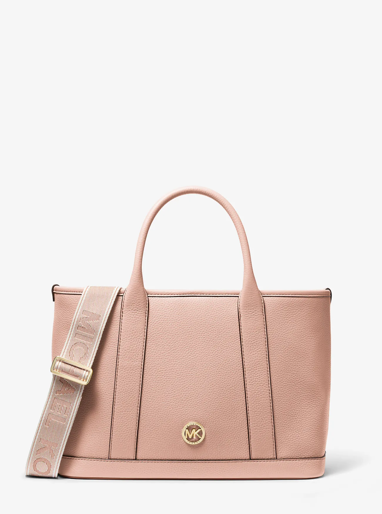 Michael Kors Draagtas Luisa van getrommeld leer, middelgroot ZACHTROZE Fashion