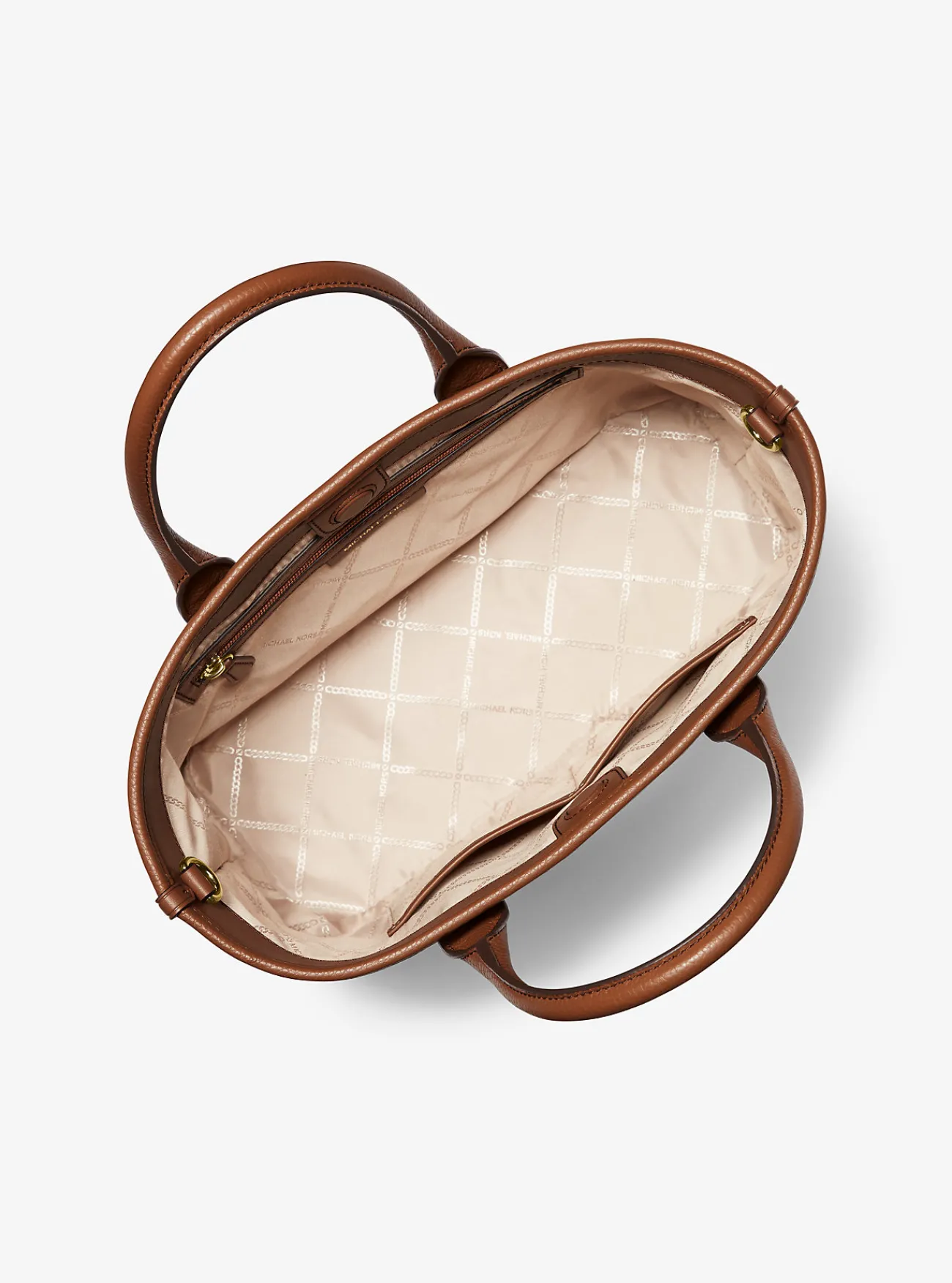 Michael Kors Draagtas Luisa van getrommeld leer, middelgroot LUGGAGE Sale