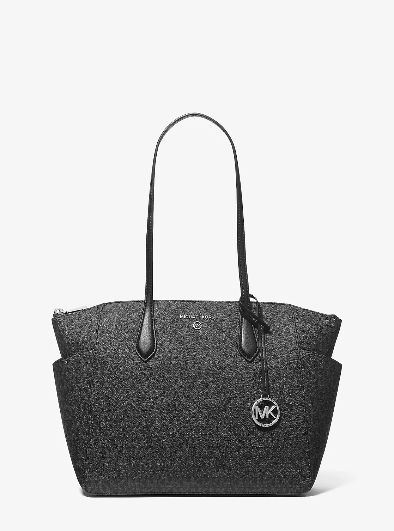 Michael Kors Draagtas Marylin met logo, middelgroot ZWART Hot