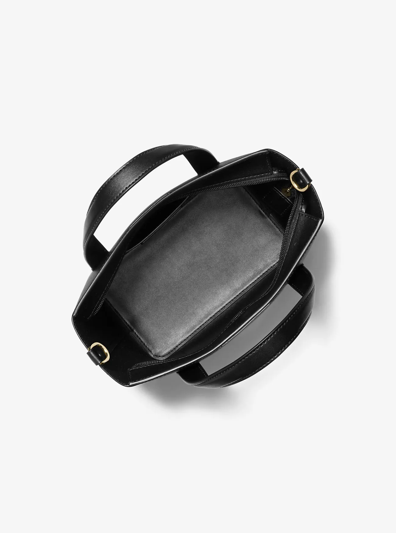 Michael Kors Draagtas Pratt, klein ZWART New