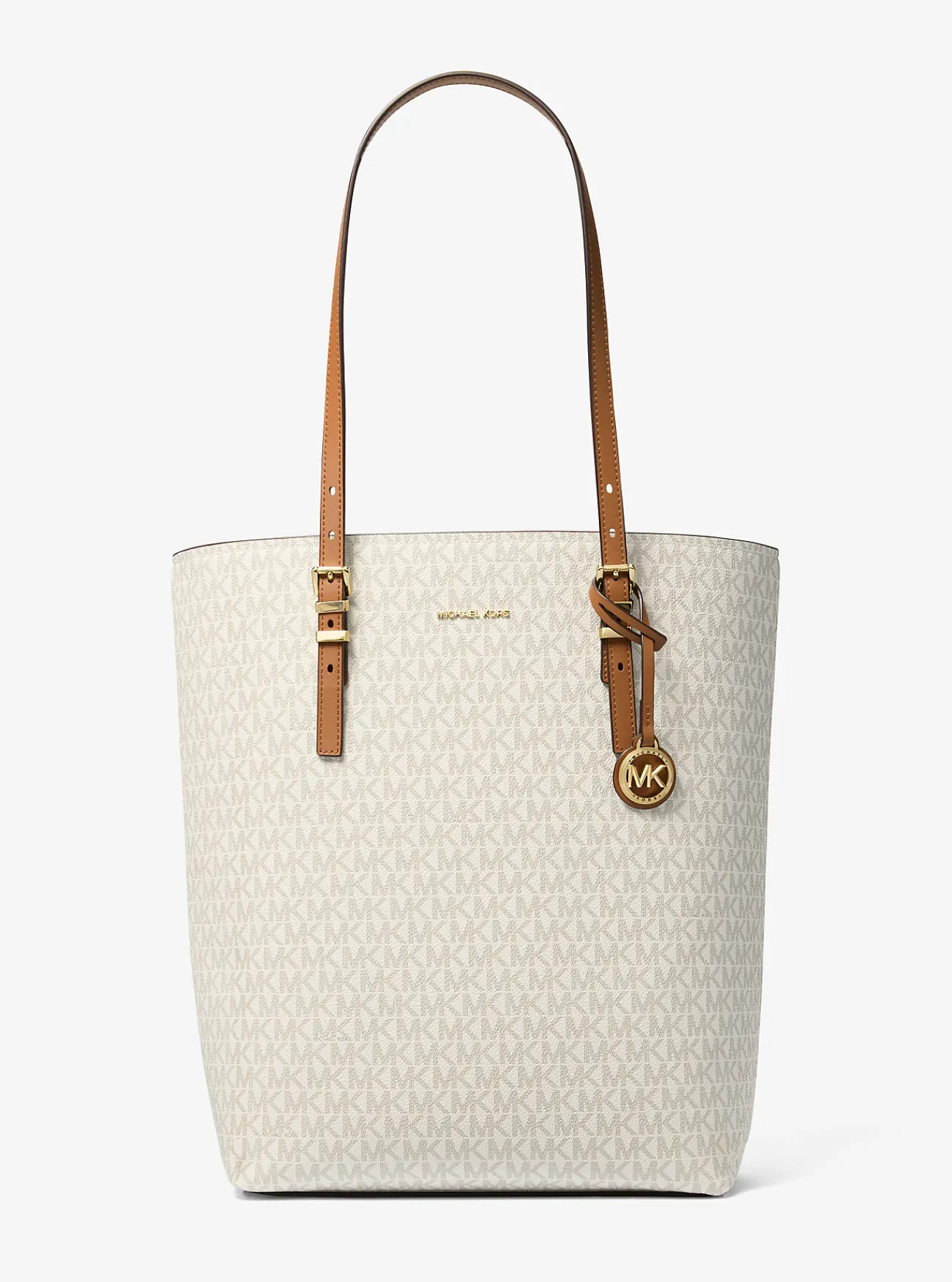 Michael Kors Draagtas Quinn met kenmerkend logo, groot Outlet