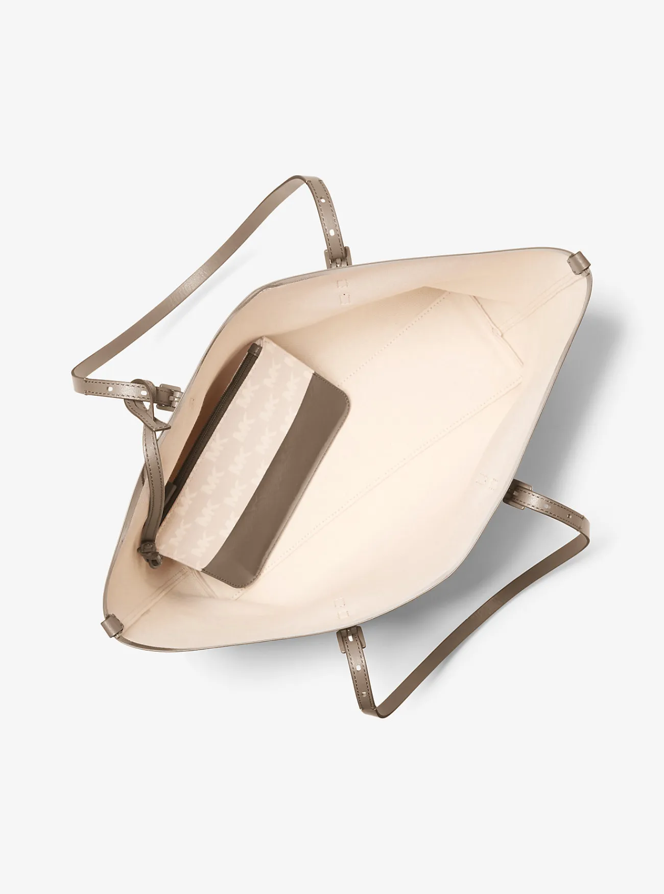 Michael Kors Draagtas Quinn van jacquard met logo en tasje, groot BERK Hot