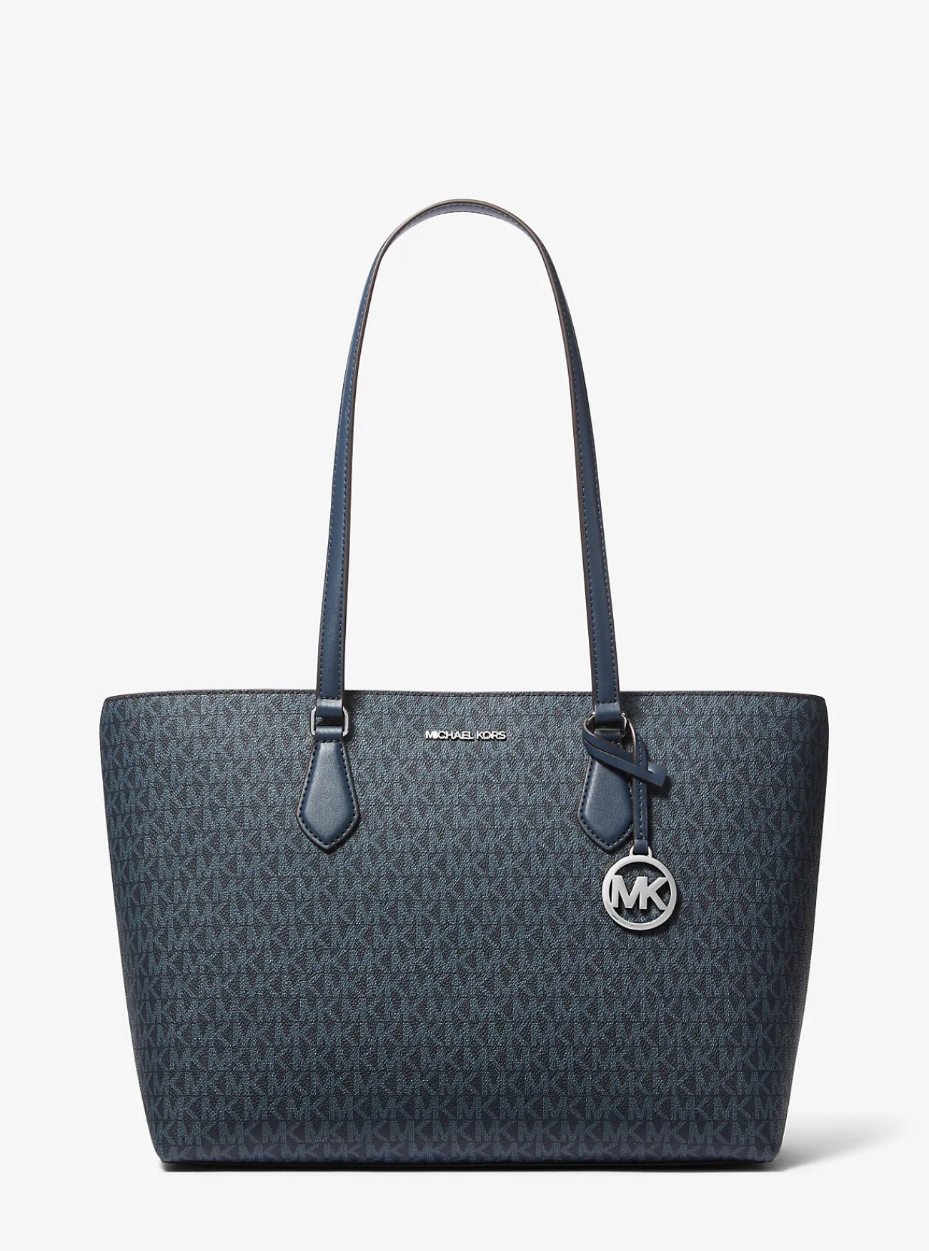 Michael Kors Draagtas Sheila met kenmerkend logo, groot ADMIRAALBLAUW Sale