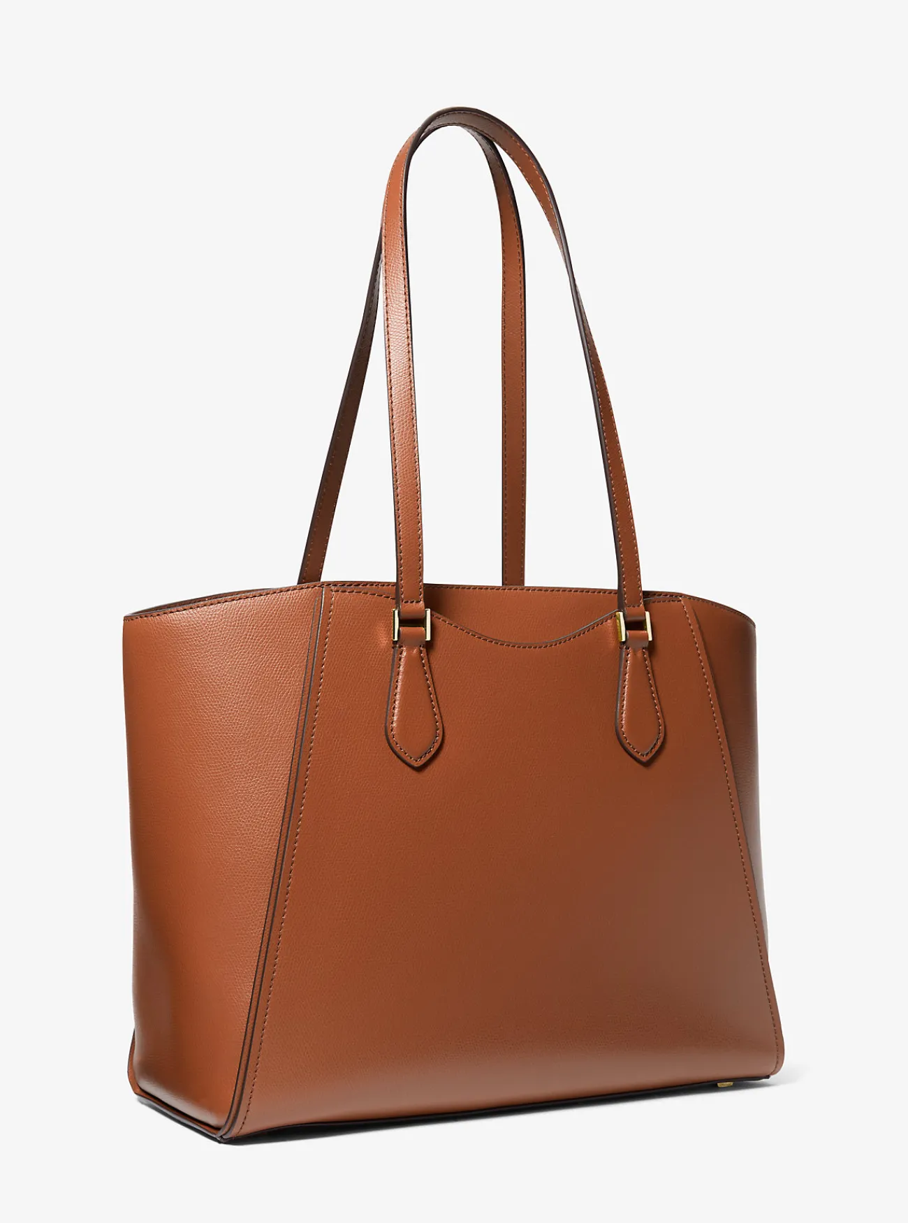 Michael Kors Draagtas Taryn van leer, groot LUGGAGE Best