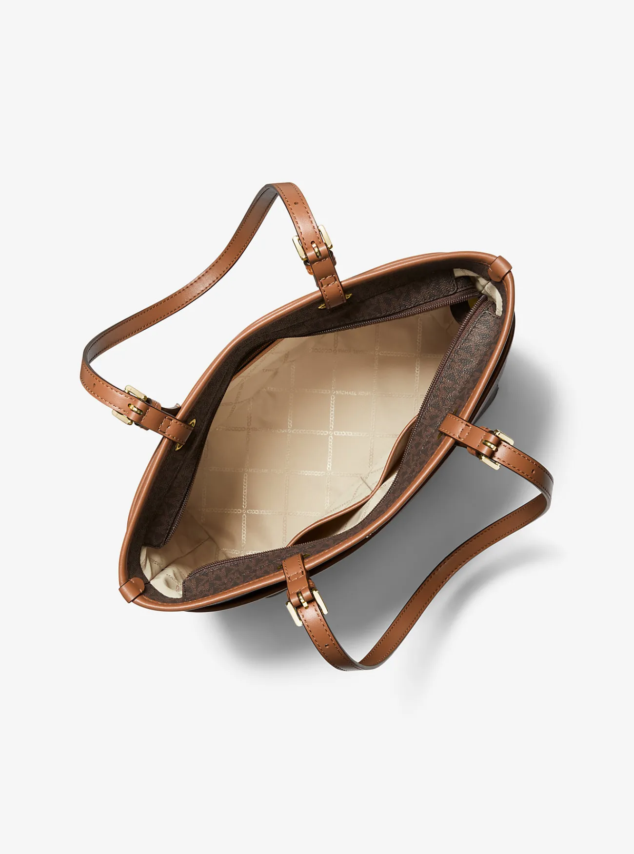 Michael Kors Draagtas Winston met kenmerkend logo en vak, middelgroot Sale