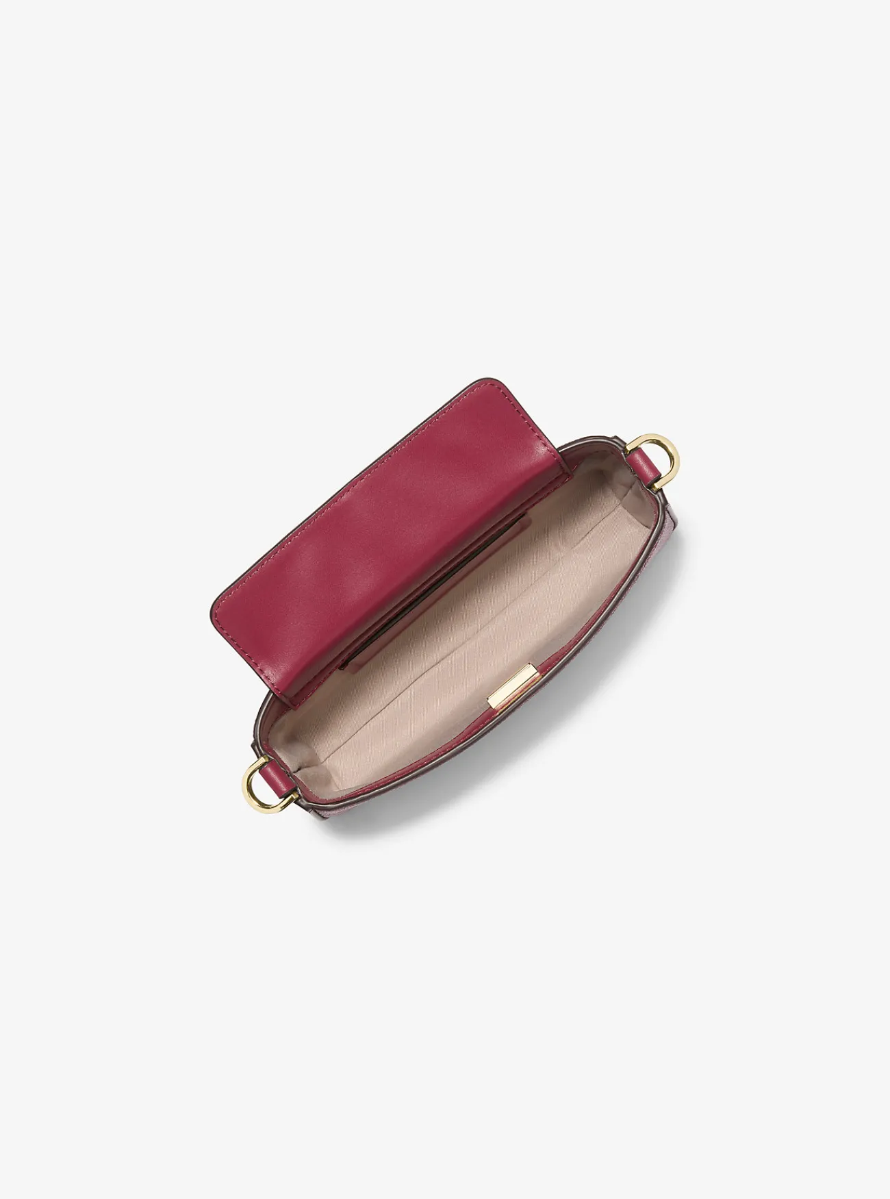 Michael Kors Enveloptas Bryant met kenmerkend logo, aanpasbaar en klein MOERBEI Best