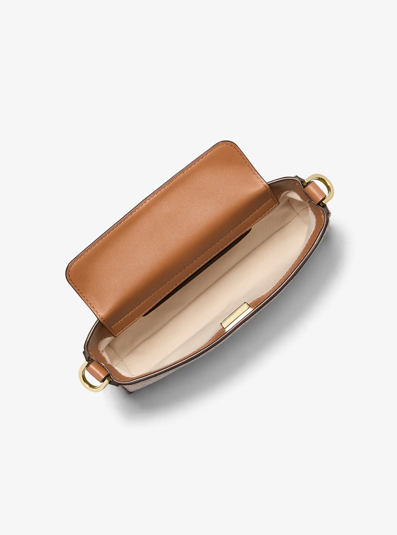 Michael Kors Enveloptas Bryant met kenmerkend logo, aanpasbaar en klein Online