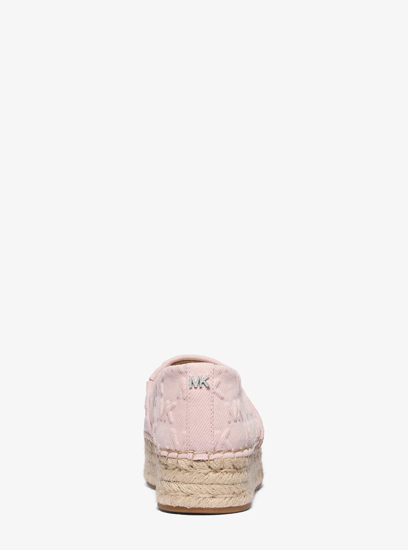 Michael Kors Espadrille Lynn van denim met plateauzool en logo in reliëf ROZENWATER Sale