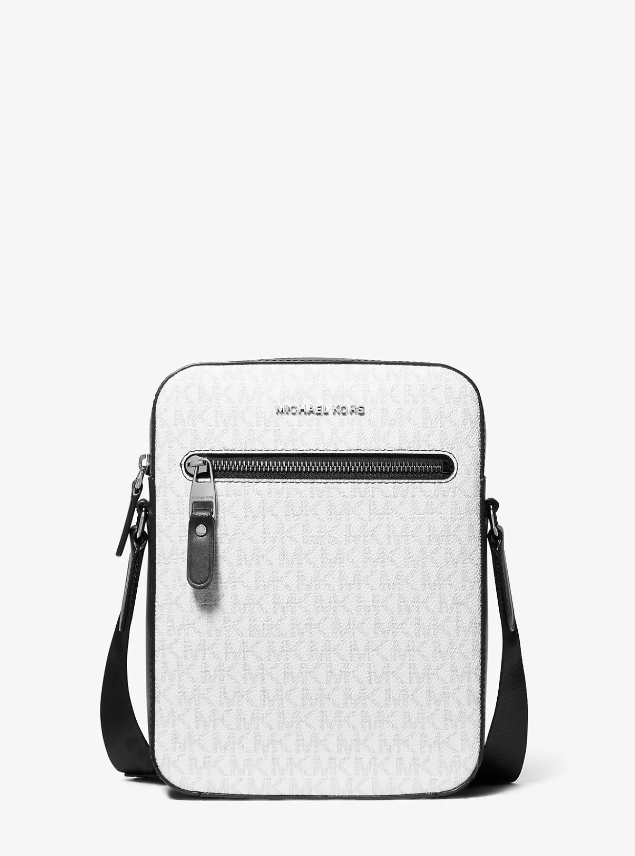 Michael Kors Flightbag Varick met logo Discount