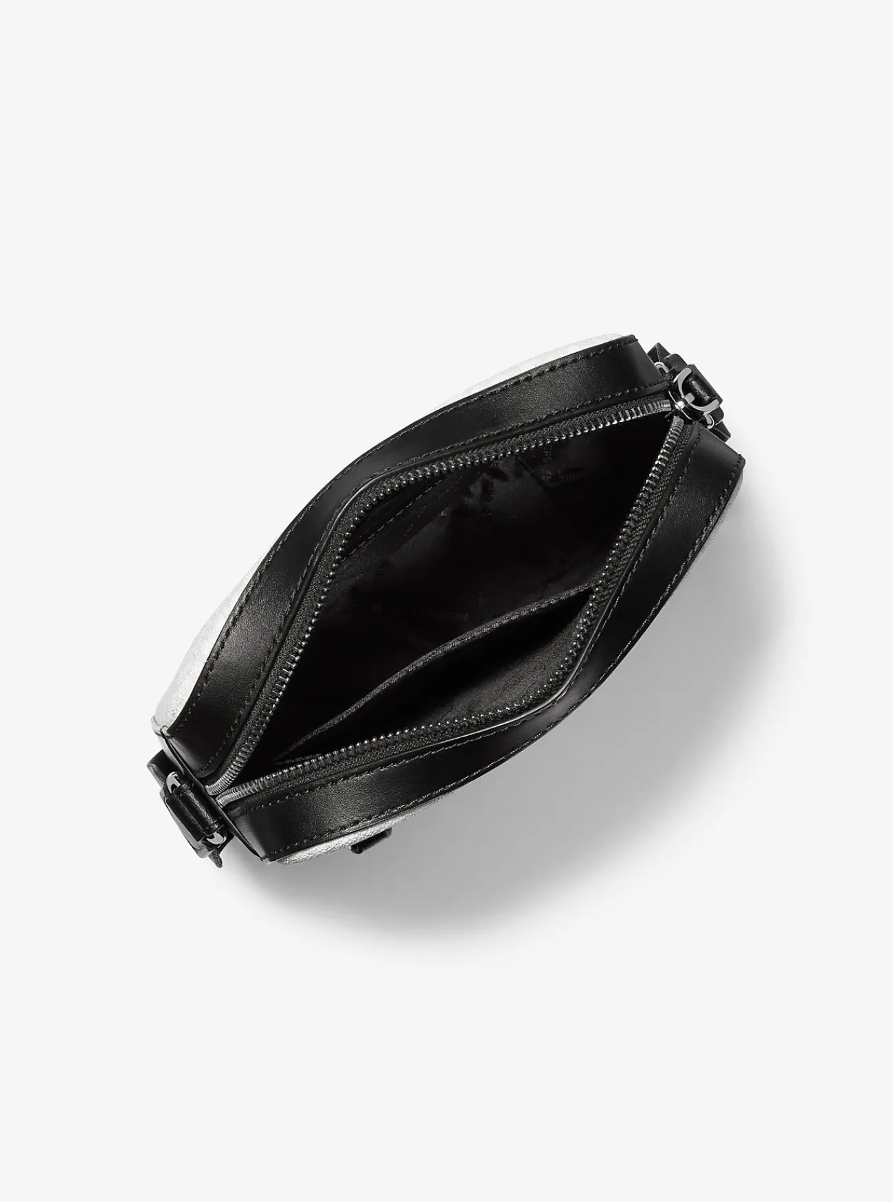 Michael Kors Flightbag Varick met logo Discount