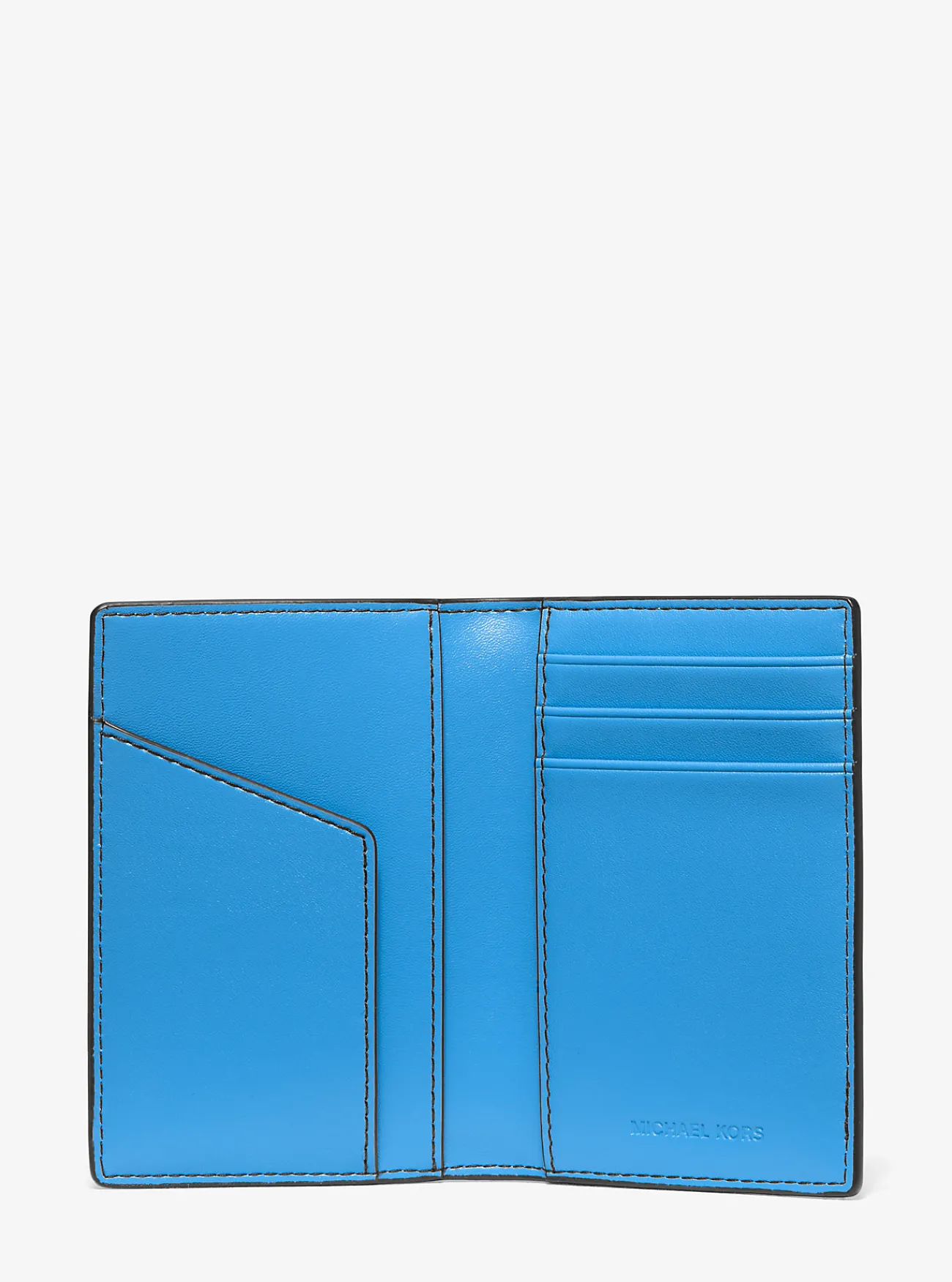 Michael Kors Foliokaarthouder Hudson met kenmerkend logo BLAUWMULTI Hot