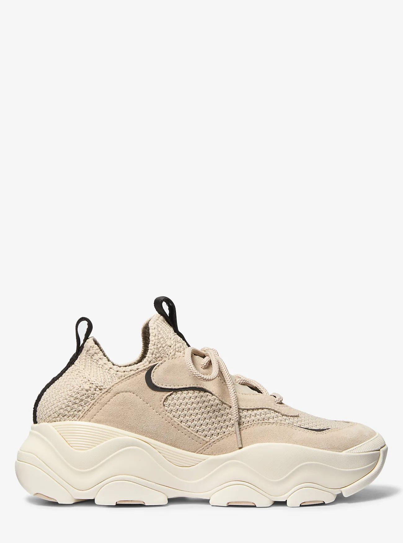 Michael Kors Gebreide sneaker Atlas met stretch LICHTZAND Hot