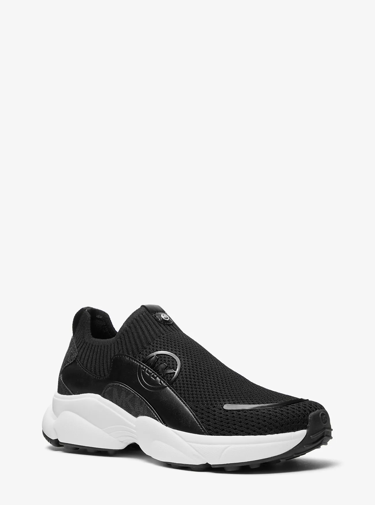 Michael Kors Gebreide sneaker Sami met stretch ZWART Online