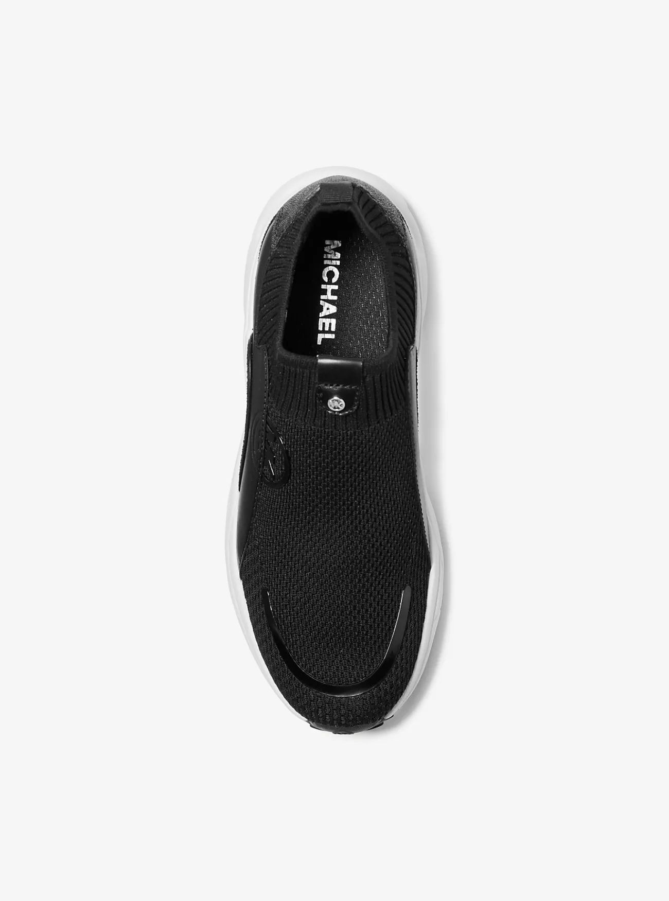 Michael Kors Gebreide sneaker Sami met stretch ZWART Online
