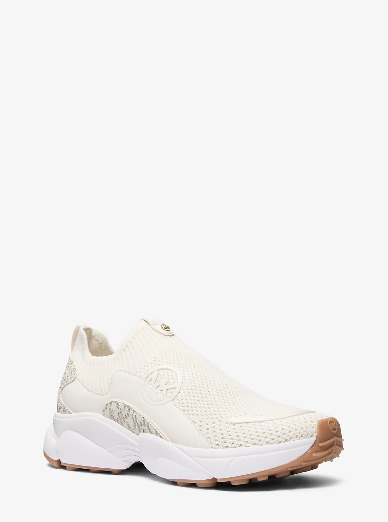 Michael Kors Gebreide sneaker Sami met stretch CR&Egrave;ME Fashion