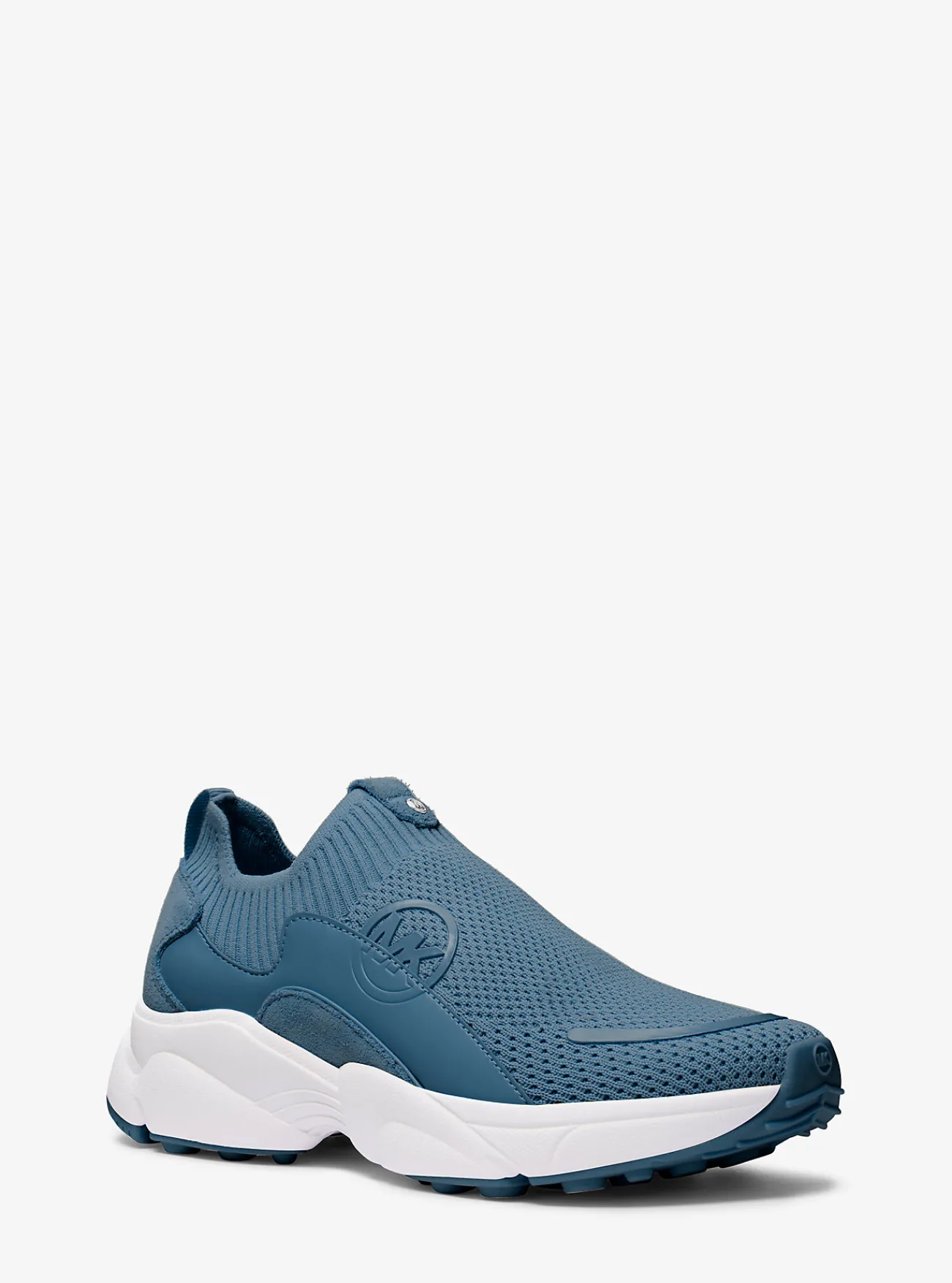 Michael Kors Gebreide sneaker Sami met stretch DONKERCHAMBRAY New