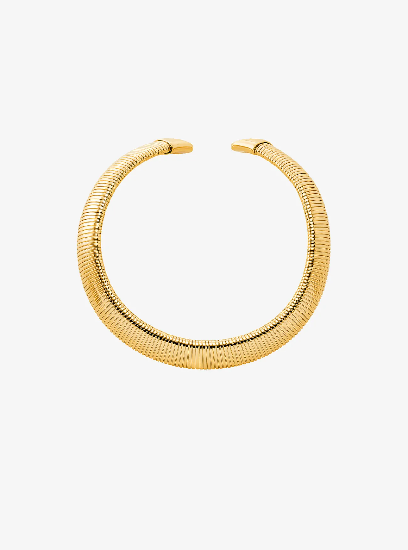 Michael Kors Halsketting van messing met plating met edelmetaal, buisvormig GOUD Hot