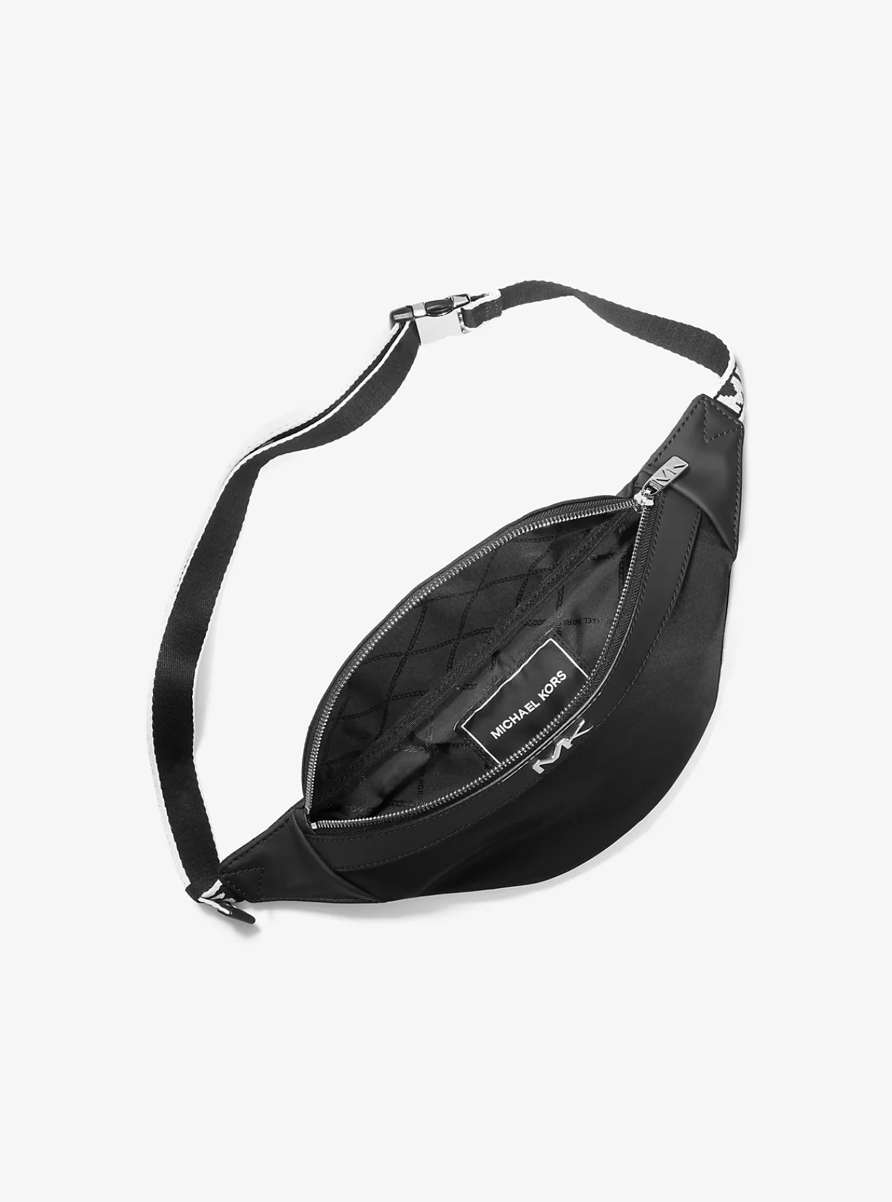 Michael Kors Heuptas Malone van nylon ZWART Online