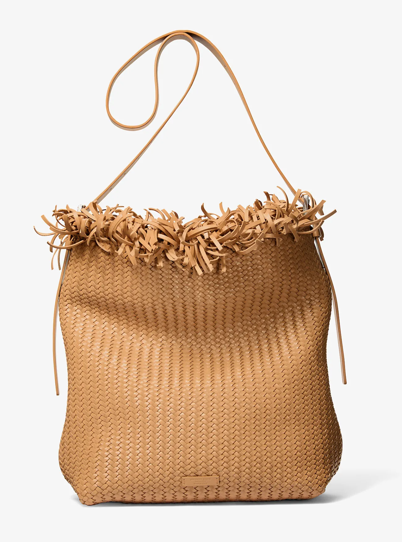Michael Kors Hobotas Kiera van handgeweven leer PINDA Online