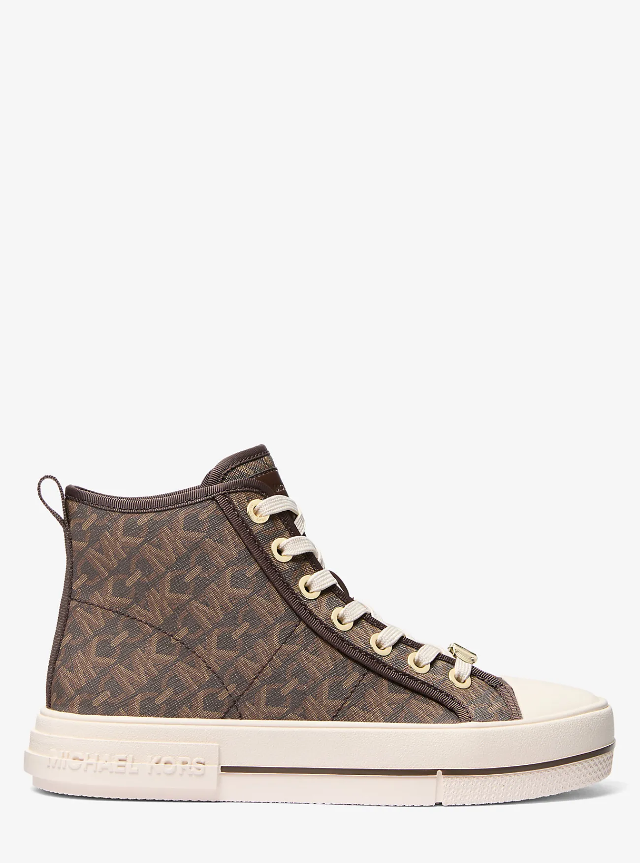 Michael Kors Hoge sneaker Evy met Empire-monogram BRUIN Fashion