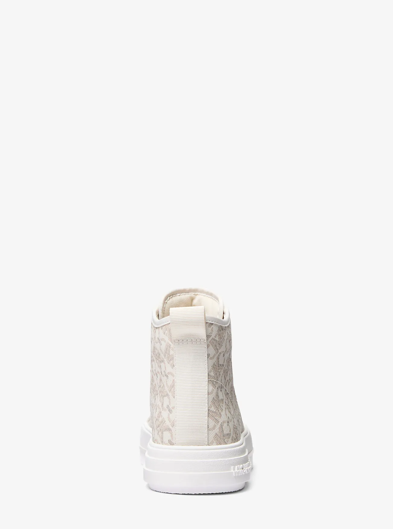 Michael Kors Hoge sneaker Evy met Empire-monogram VANILLE Best