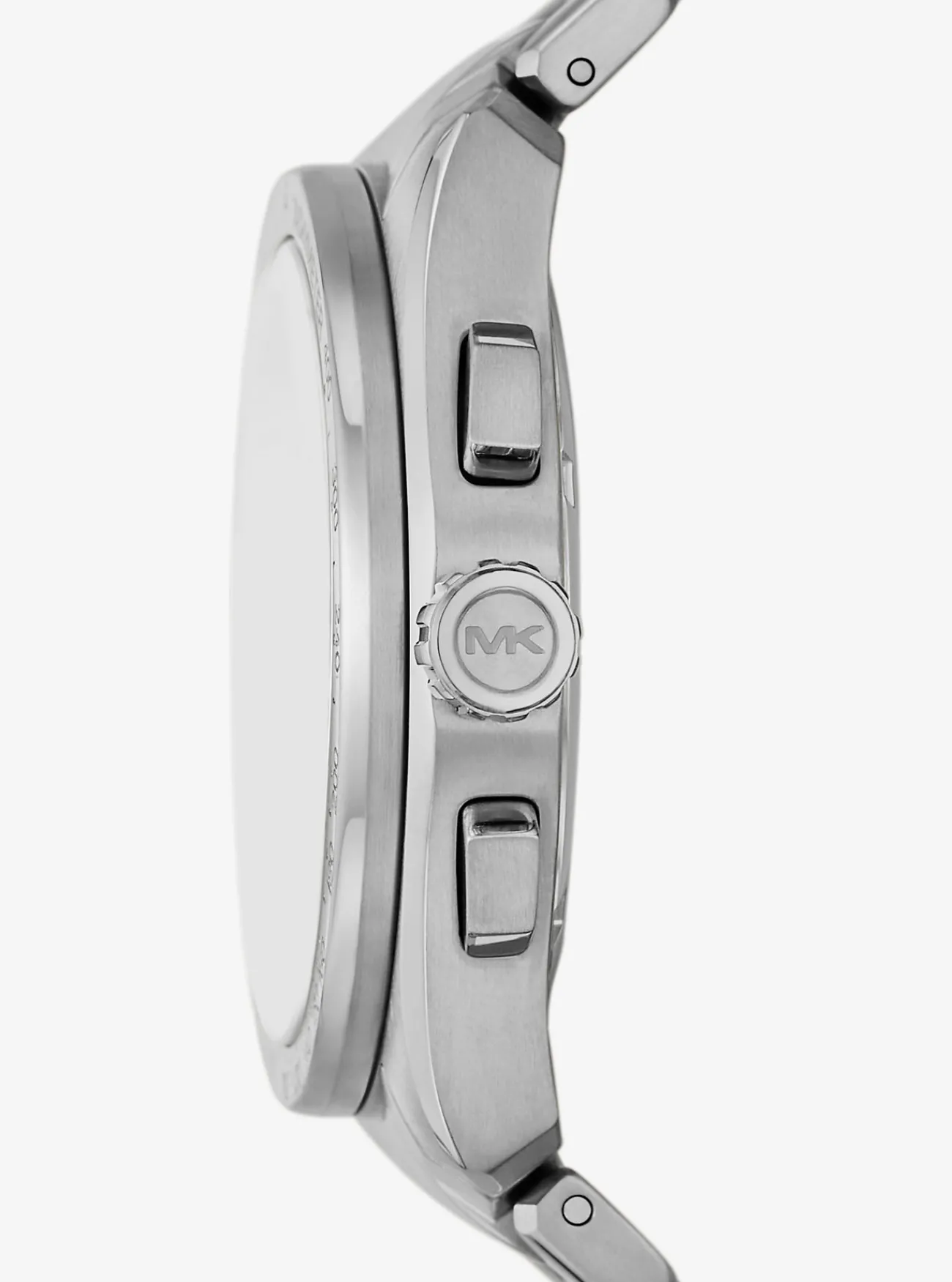 Michael Kors Horloge Accelerator 2.0, oversized en kleurig ZILVER Fashion
