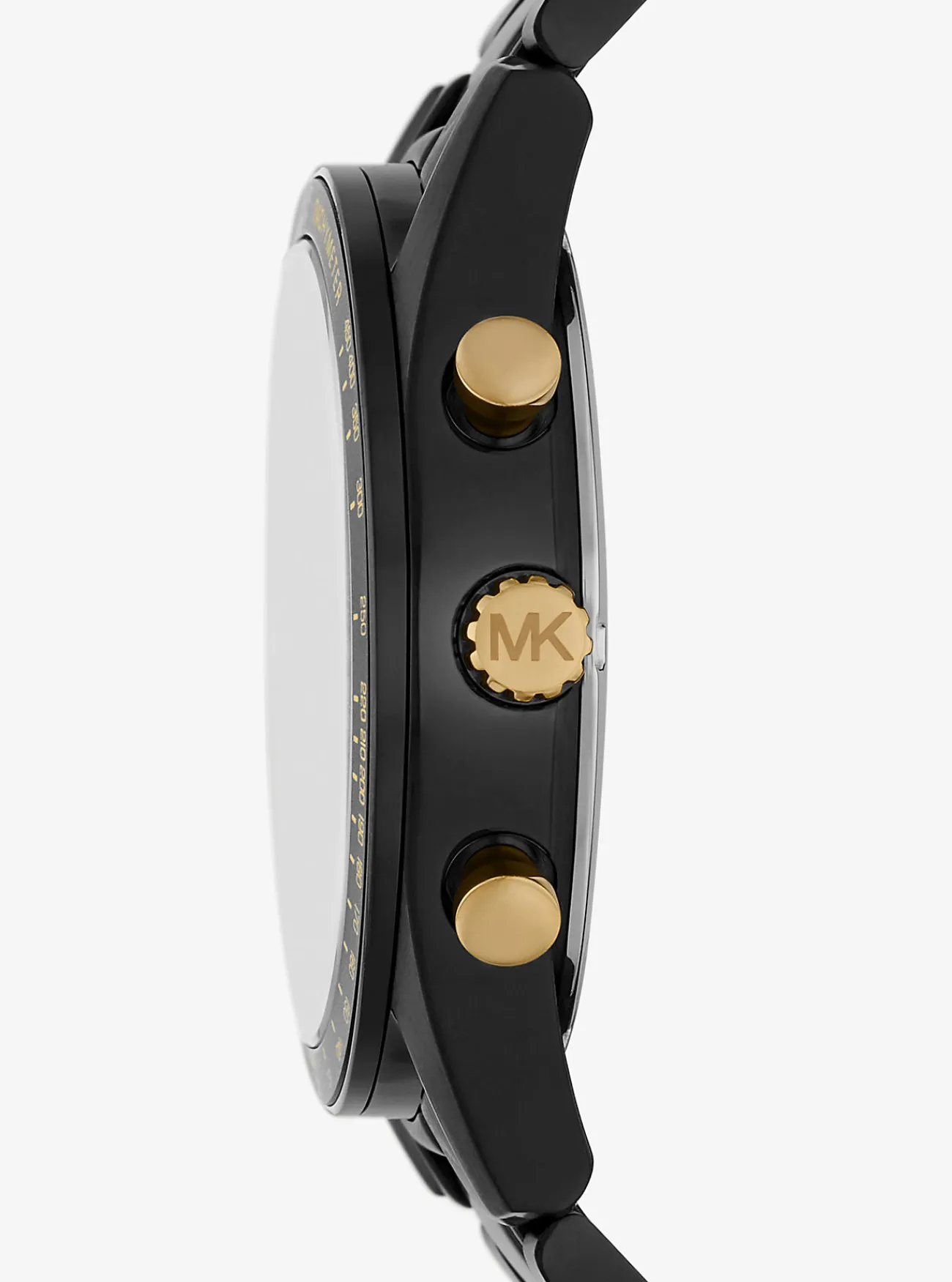 Michael Kors Horloge Accelerator, oversized en ZWART New