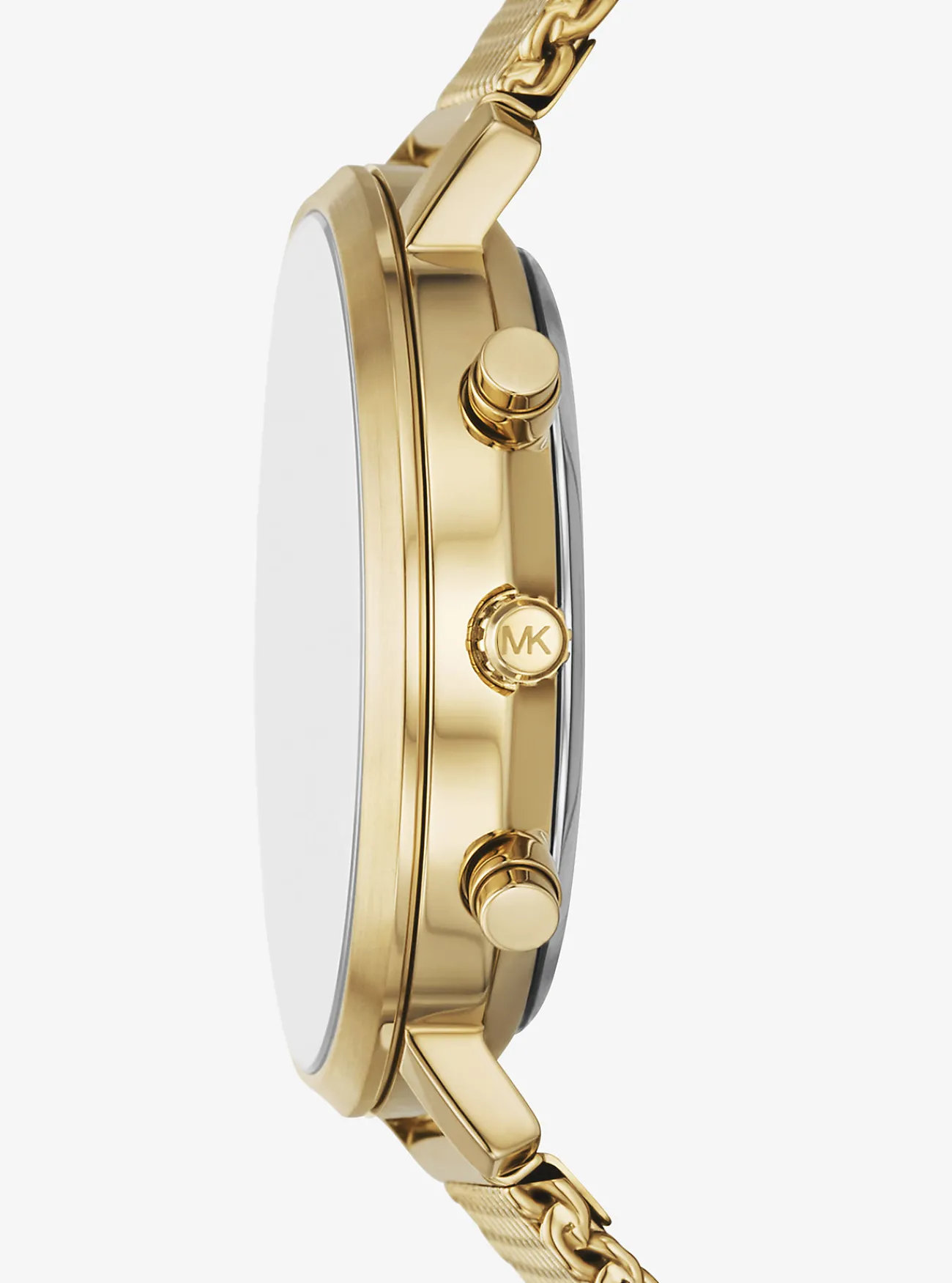 Michael Kors Horloge Blake met mesh bandje, kleurig en oversized GOUD Hot