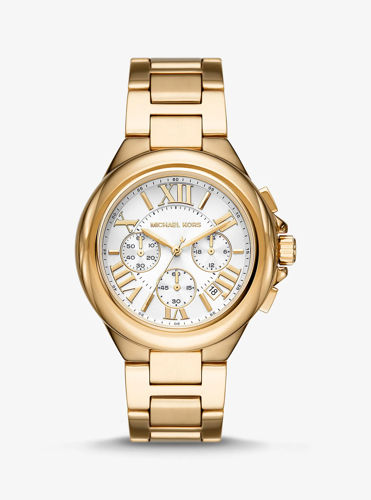 Michael Kors Horloge Camille, oversized en kleurig GOUD Outlet