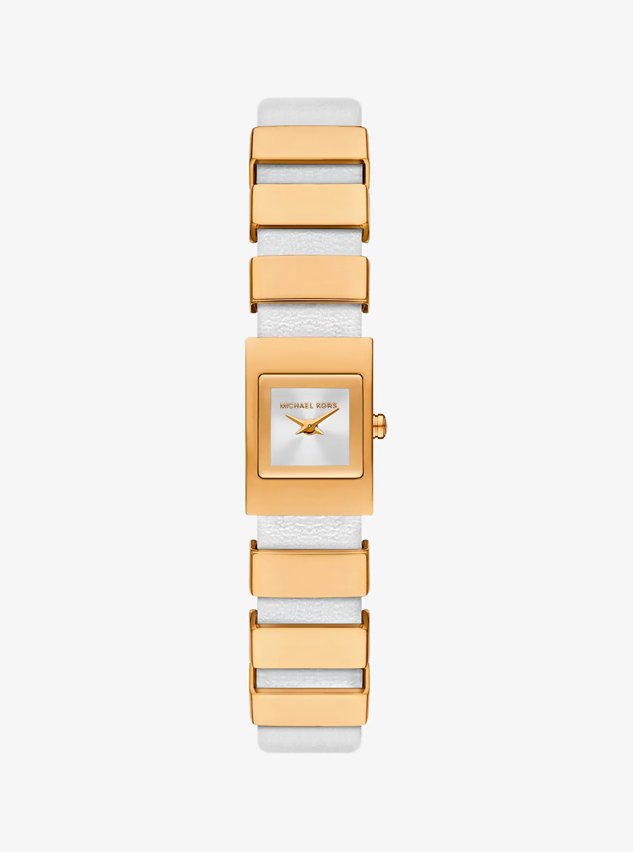 Michael Kors Horloge Darrington, goudkleurig met leer, mini OPTISCHWIT Best