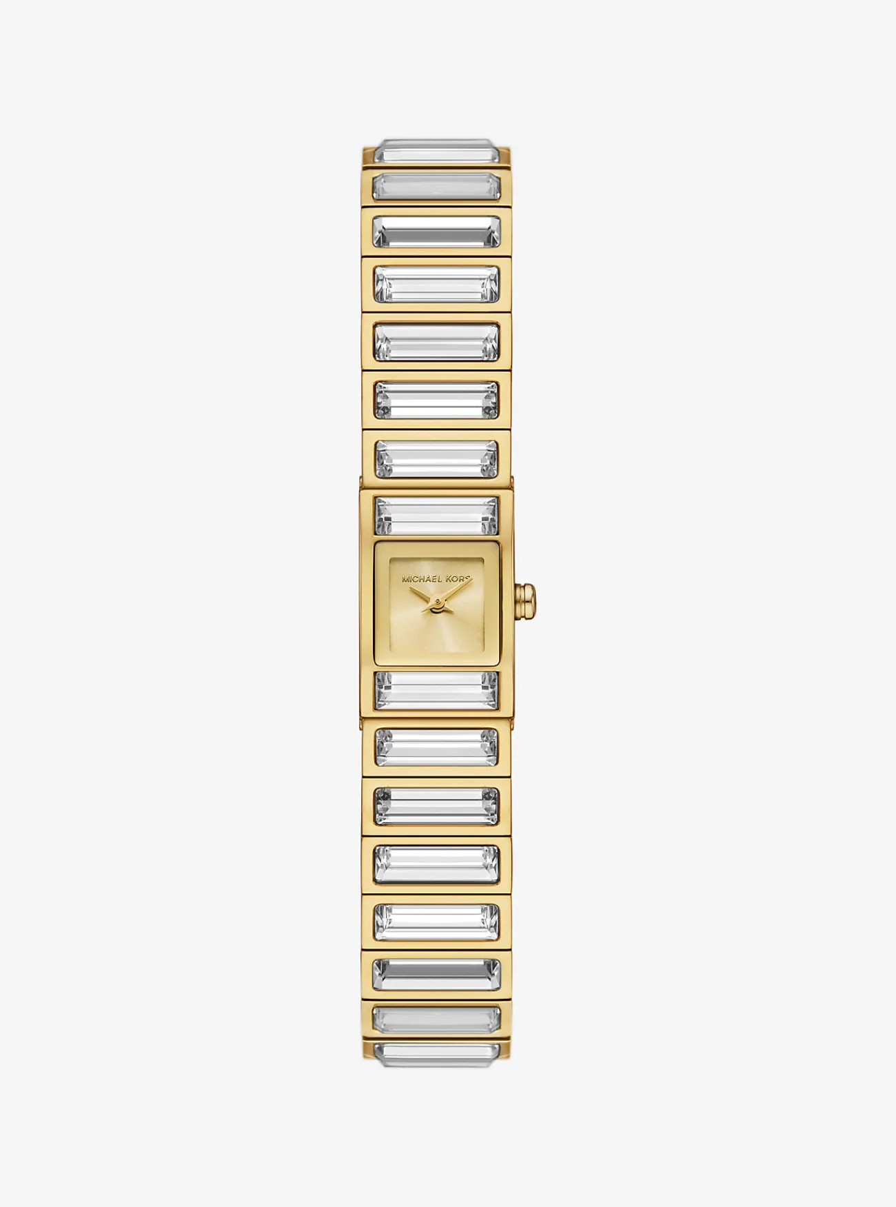 Michael Kors Horloge Darrington met bezel met siersteentjes, miniformaat, kleurig, limited edition GOUD Sale