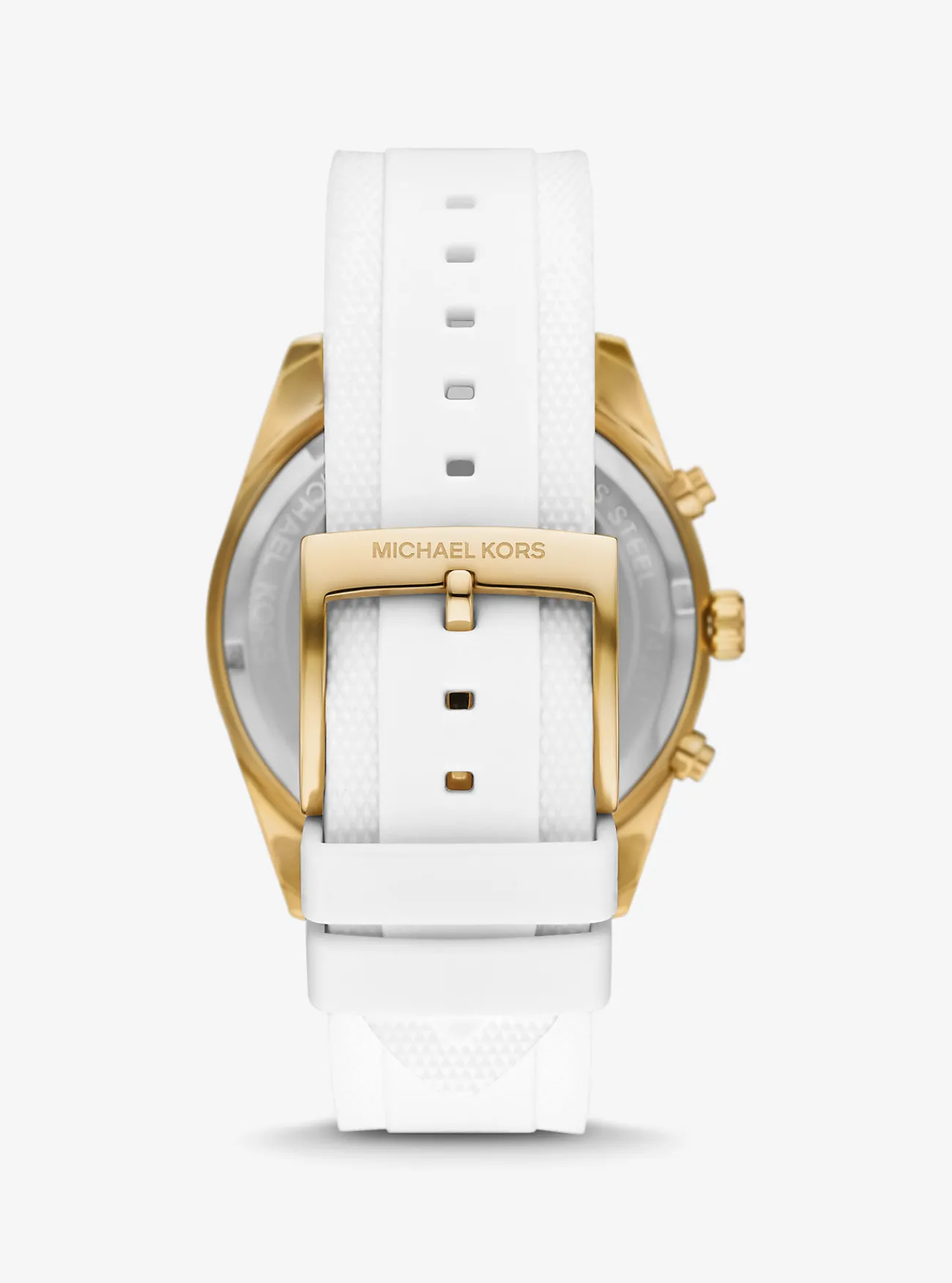 Michael Kors Horloge Hadyn met siersteentjes, oversized en goudkleurig OPTISCHWIT New