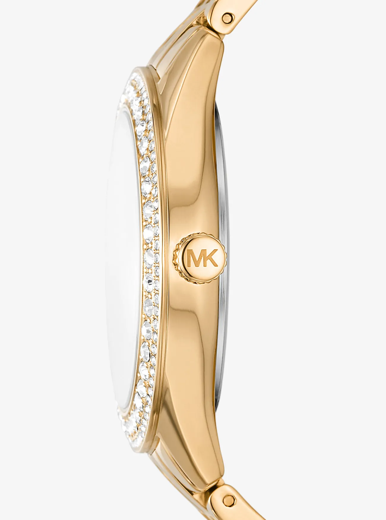 Michael Kors Horloge Harlowe, kleurig met siersteentjes GOUD Hot