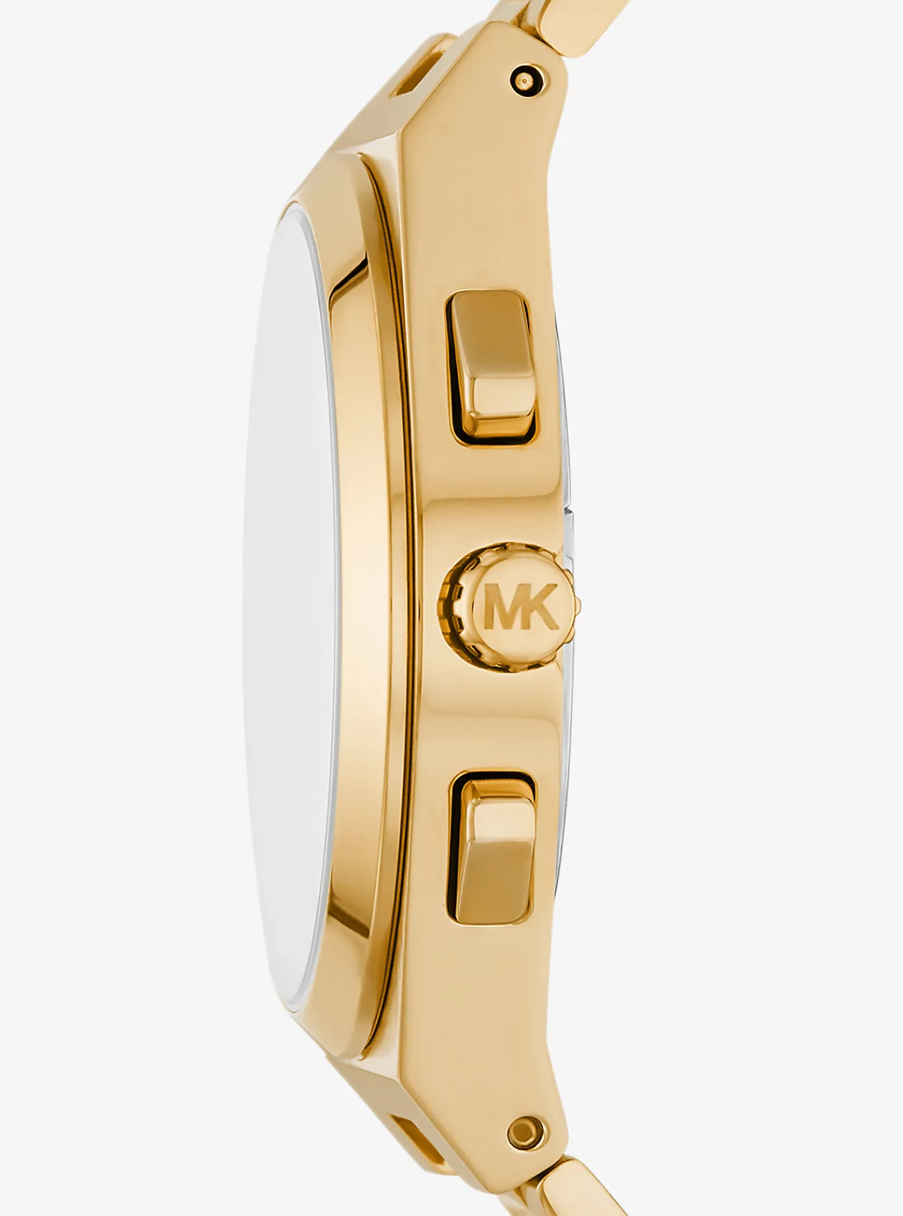 Michael Kors Horloge Lennox, oversized en kleurig GOUD New