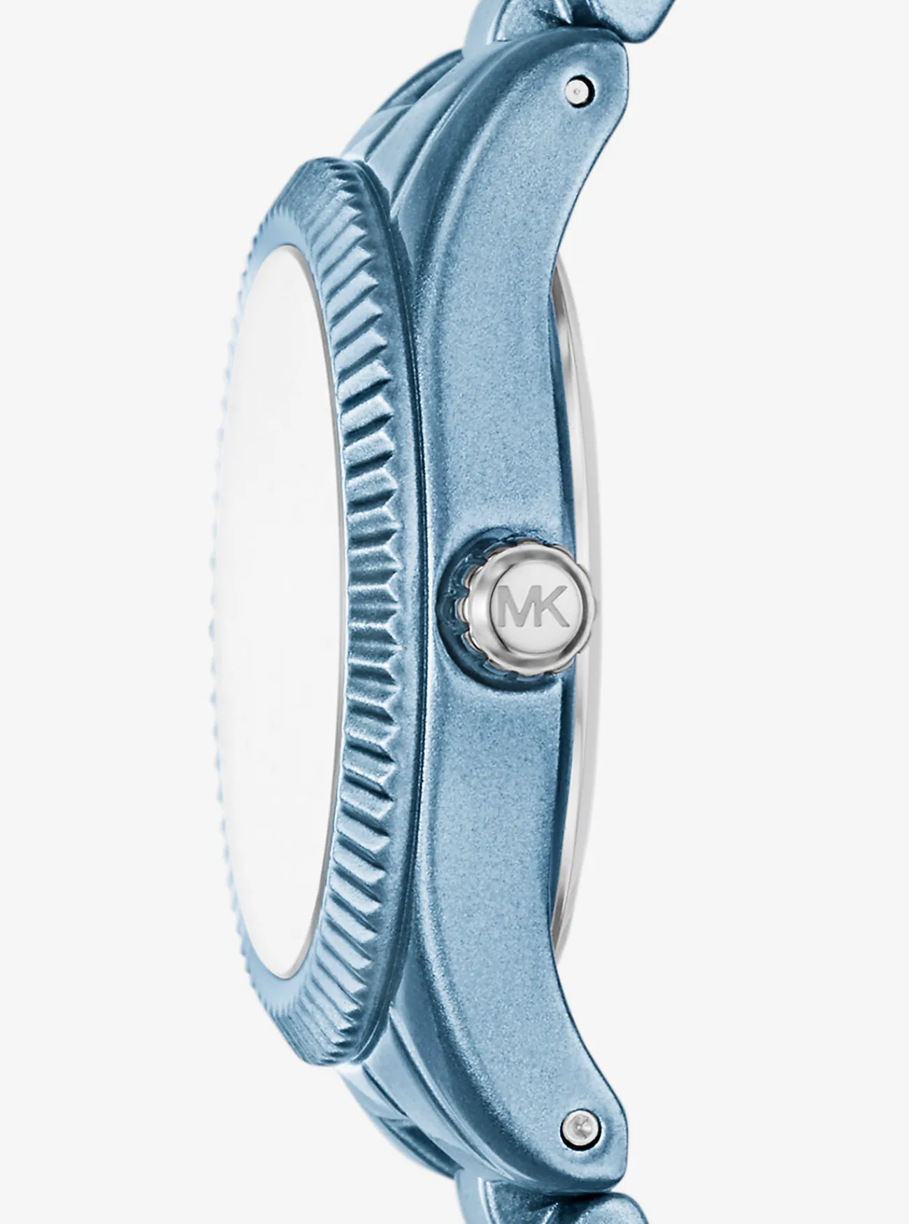Michael Kors Horloge Lexington, blauw, limited edition en petite CHAMBRAY New