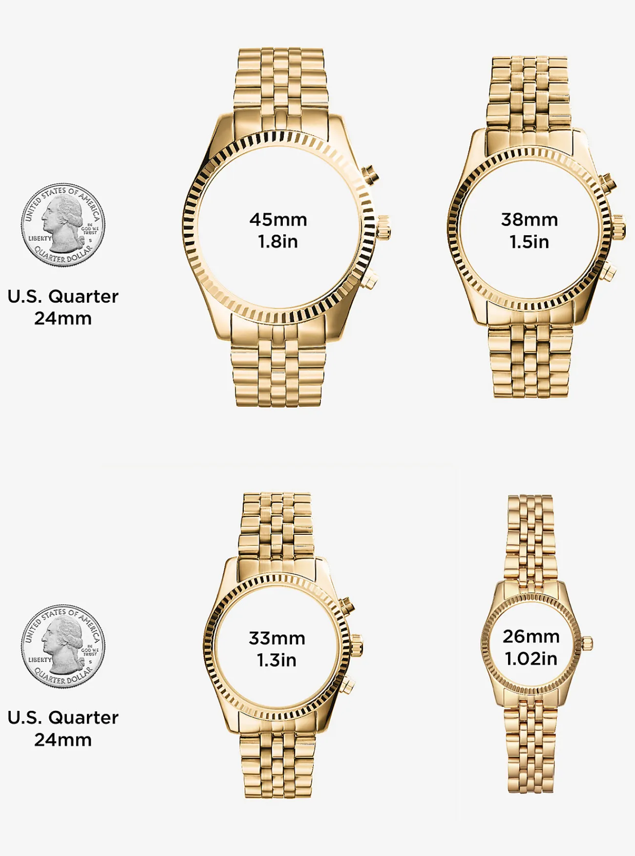 Michael Kors Horloge Lexington, kleurig GOUD Best