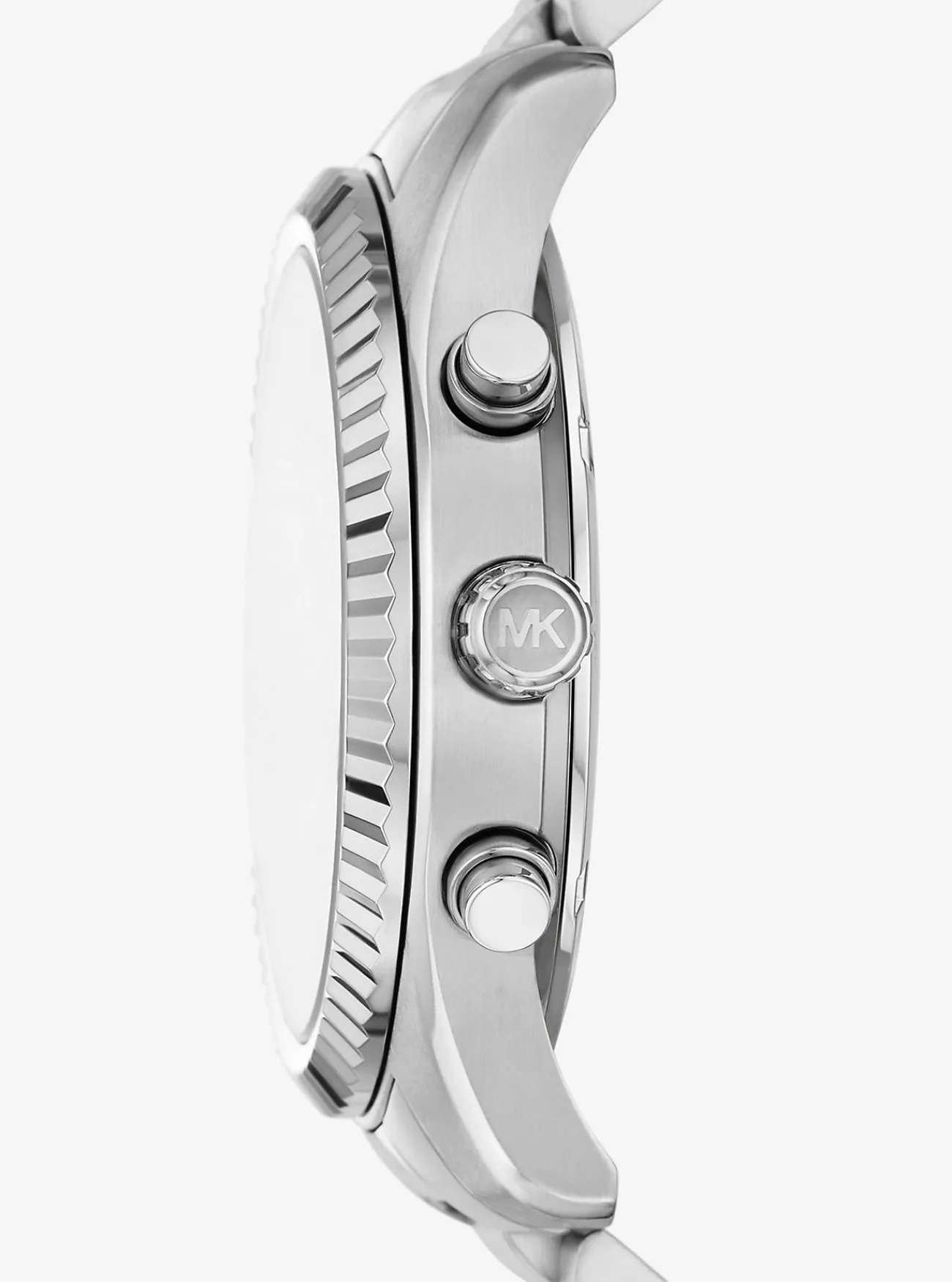 Michael Kors Horloge Lexington, oversized en kleurig ZILVER Best