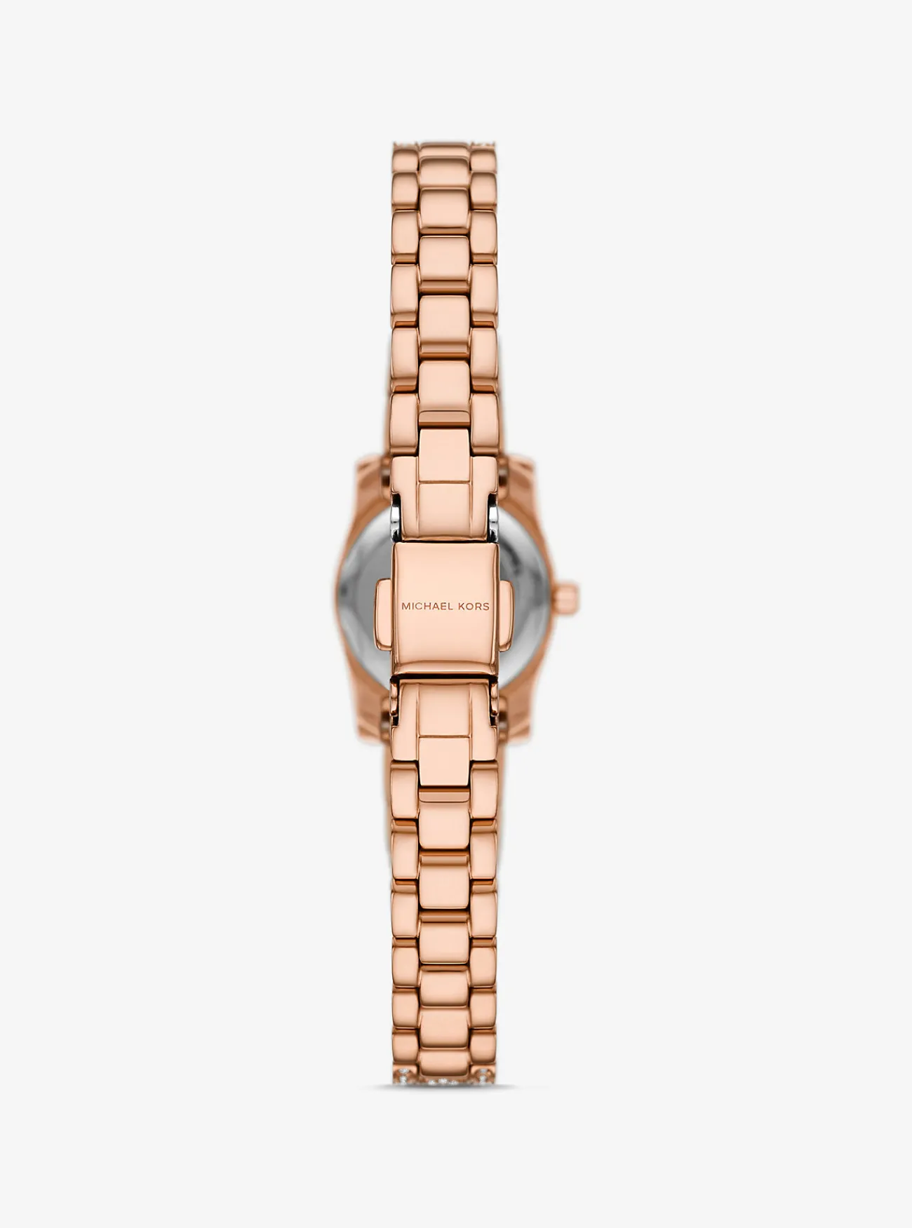 Michael Kors Horloge Lexington, kleurig met siersteentjes, mini ROS&Eacute;GOUD Hot