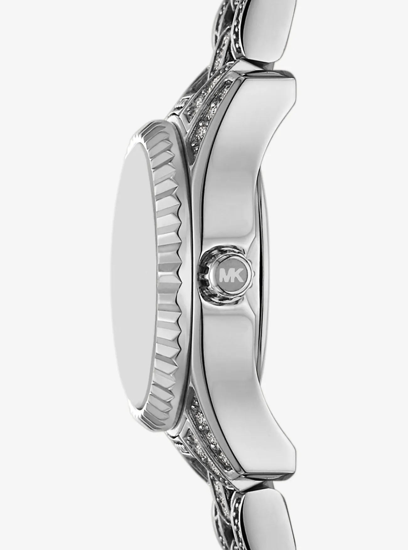 Michael Kors Horloge Lexington, kleurig met siersteentjes, mini ZILVER Sale