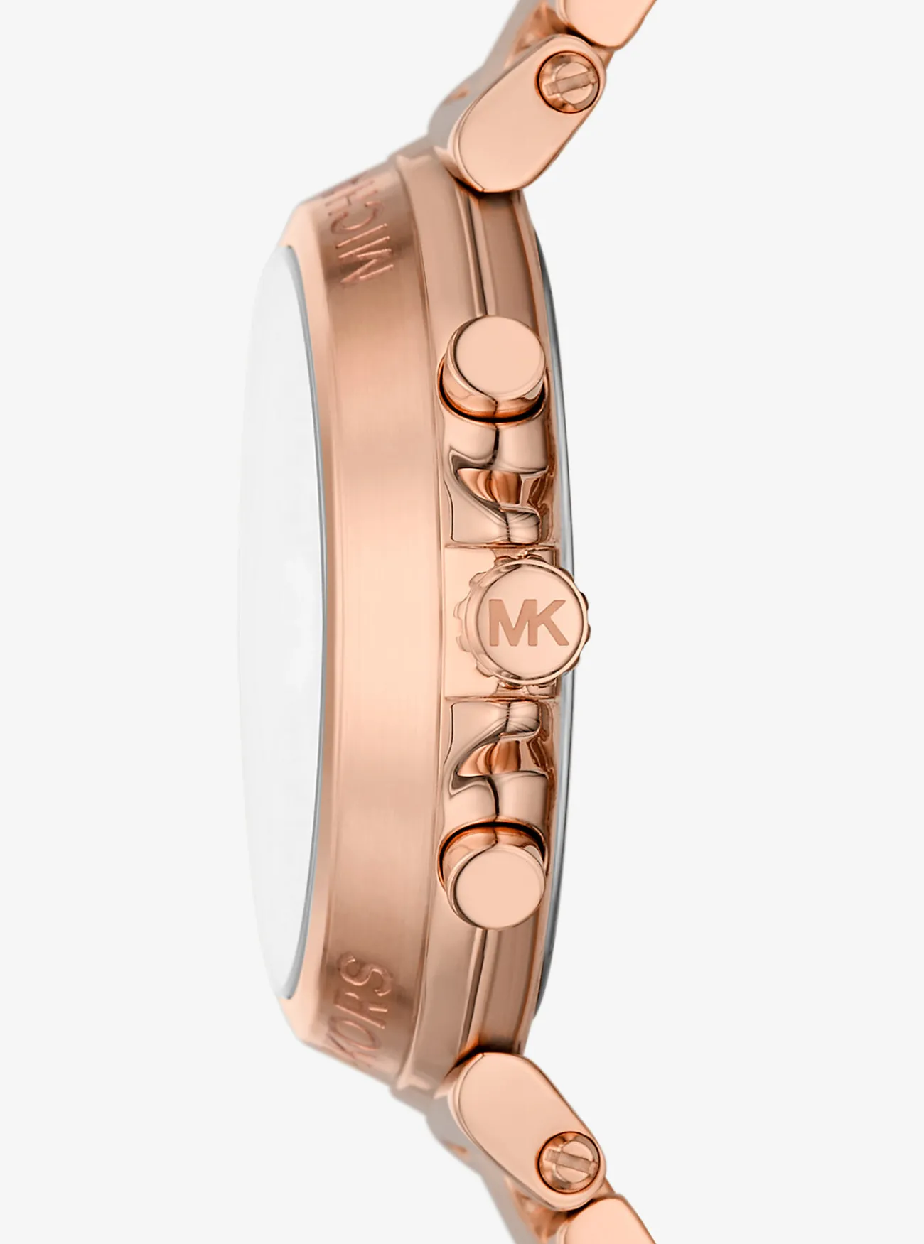 Michael Kors Horloge Maren, oversized en kleurig ROS&Eacute;GOUD Clearance