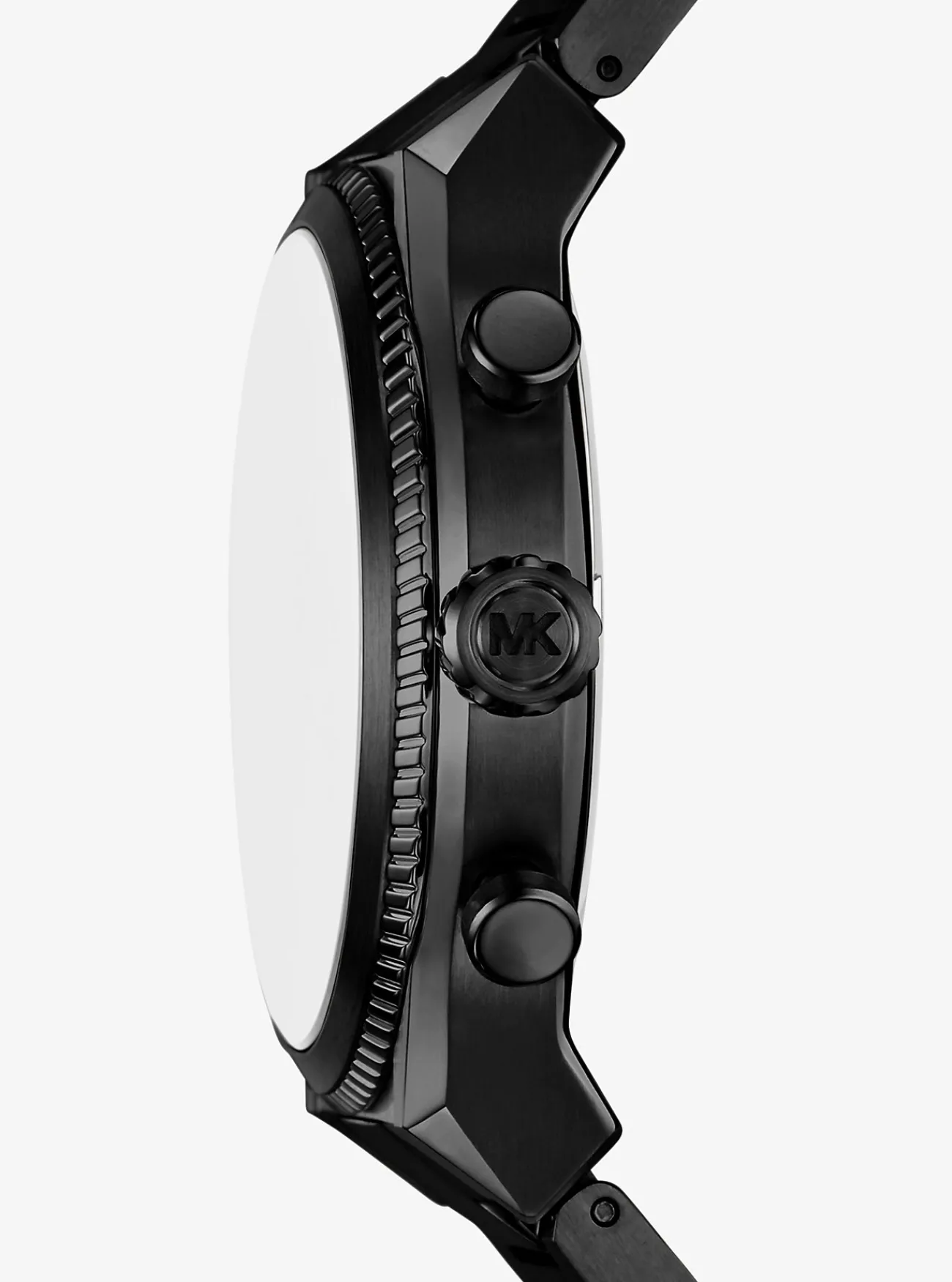 Michael Kors Horloge Panorama, oversized en ZWART Discount