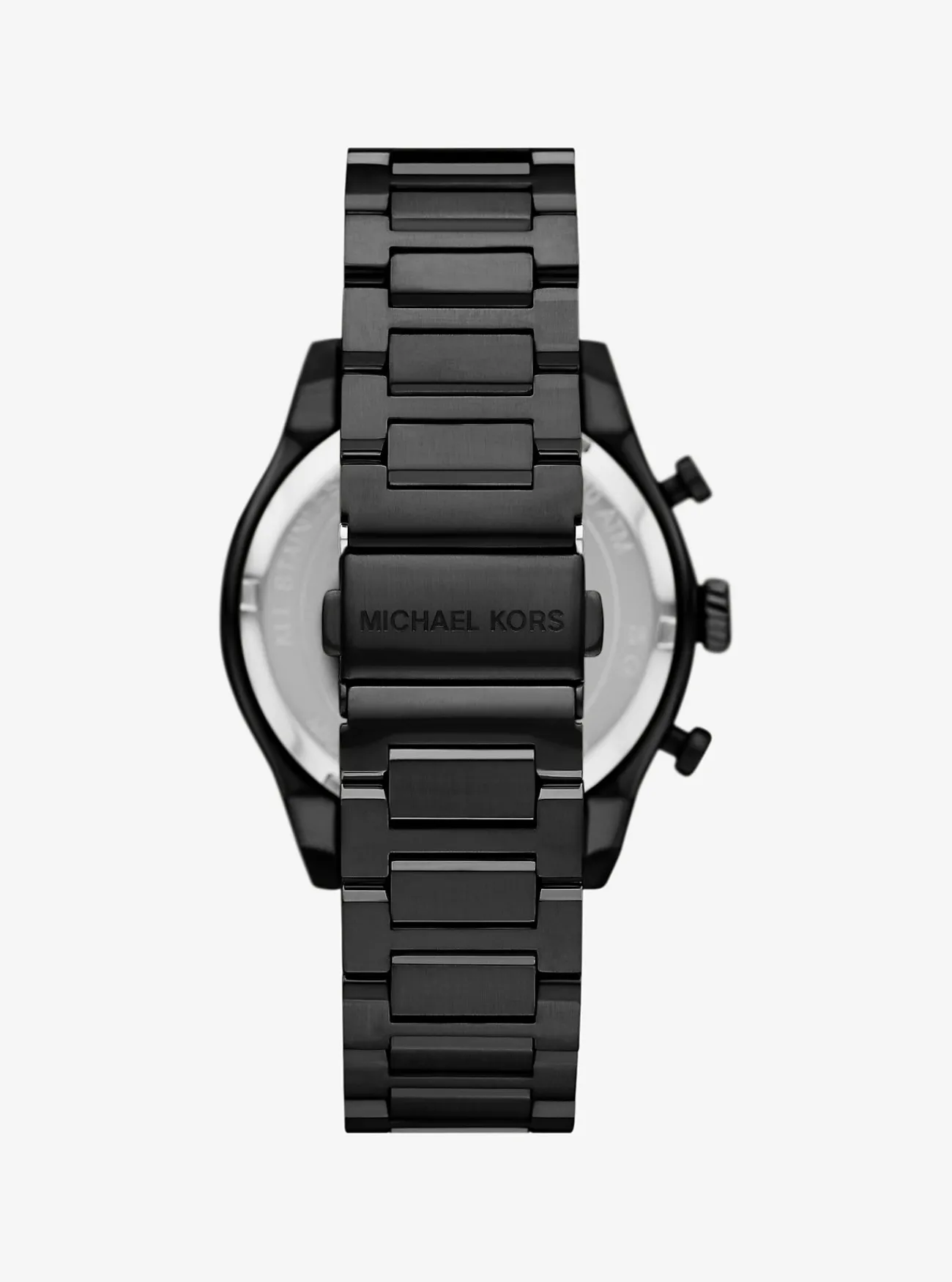 Michael Kors Horloge Panorama, oversized en ZWART Discount