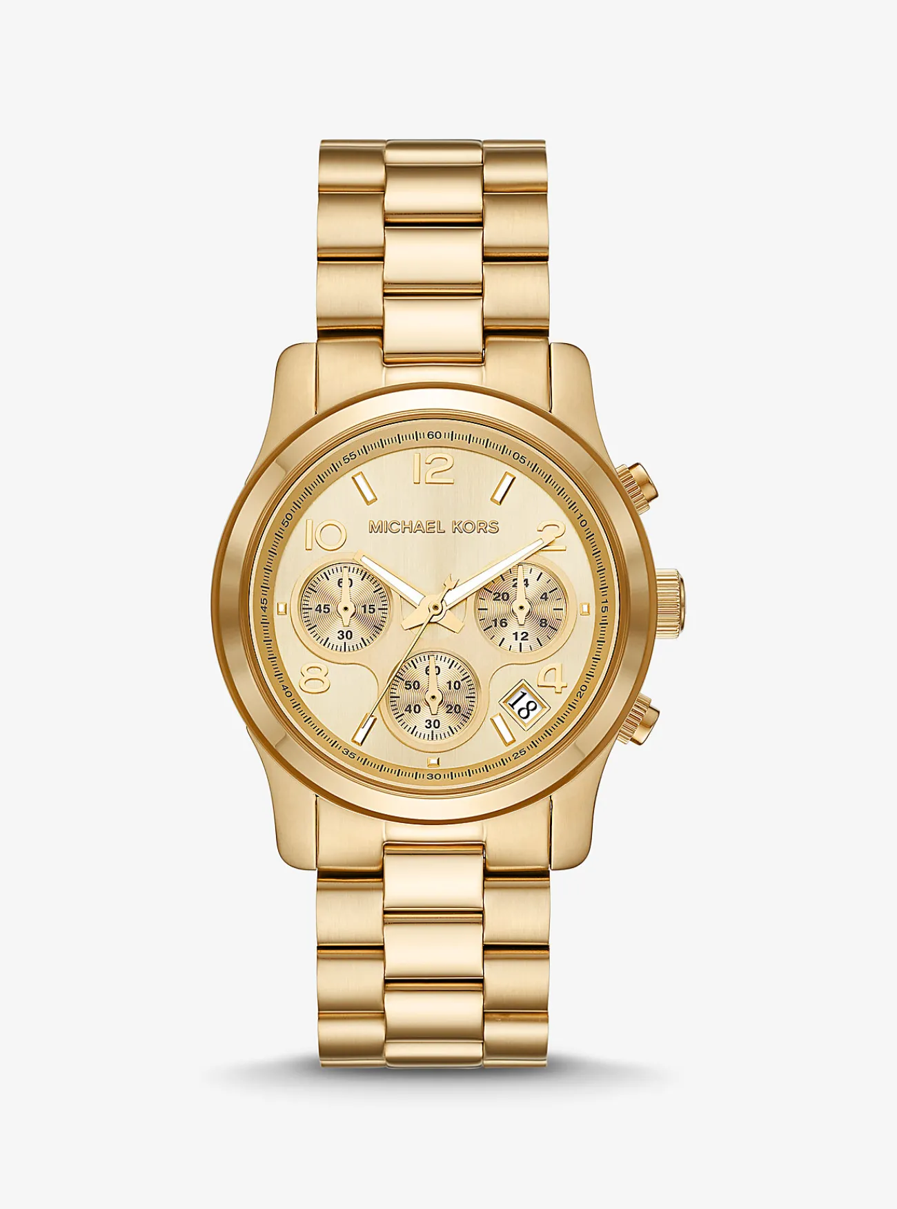 Michael Kors Horloge Runway, kleurig GOUD Outlet