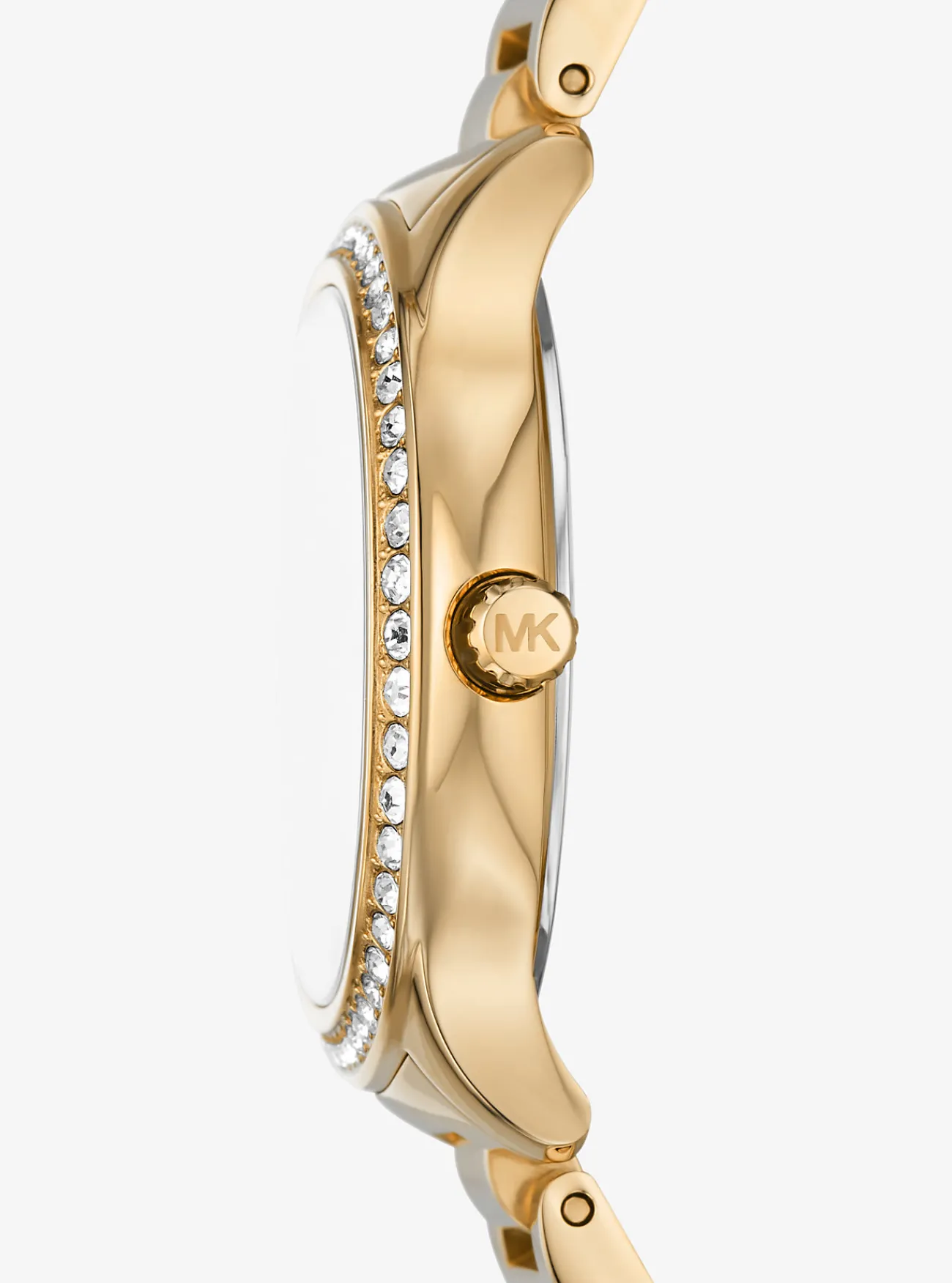 Michael Kors Horloge Sage, kleurig met steentjes GOUD Fashion